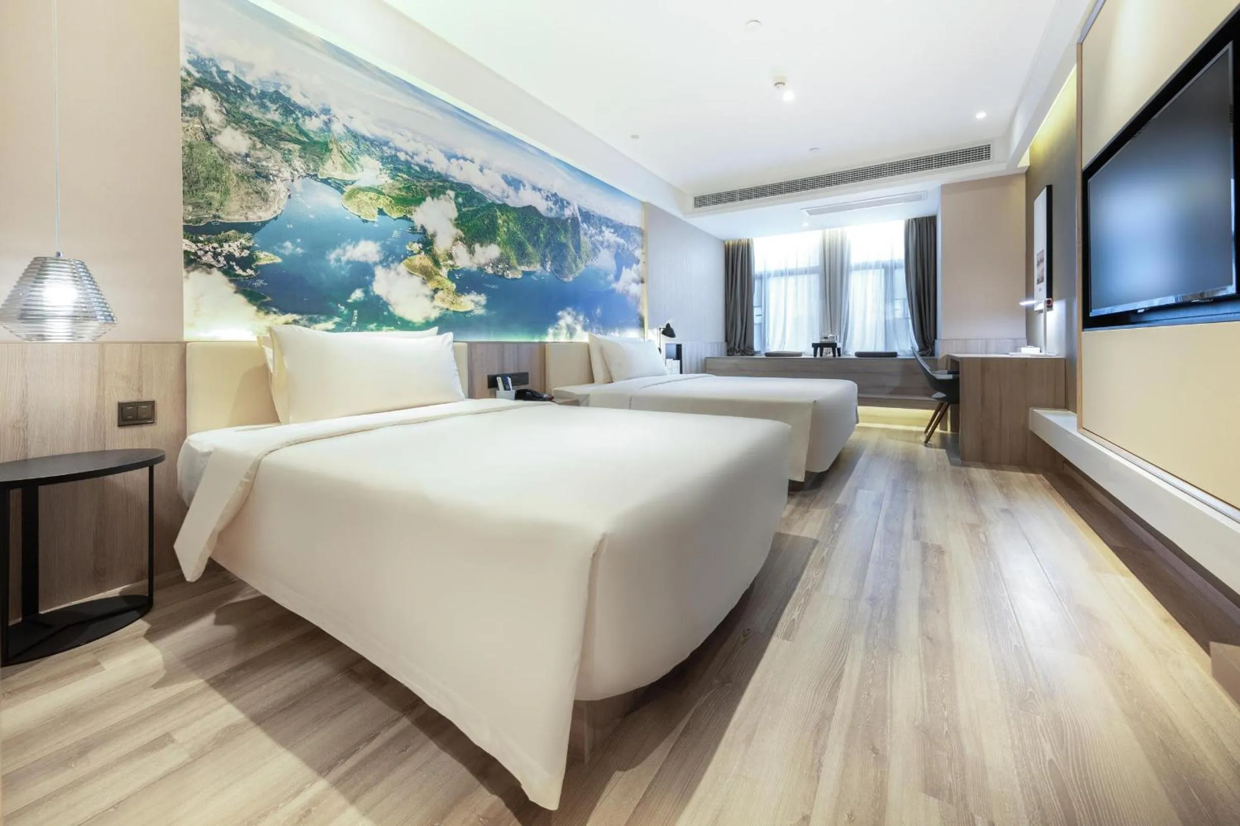 Bed in Atour Hotel Nanning North Lake Railway Station