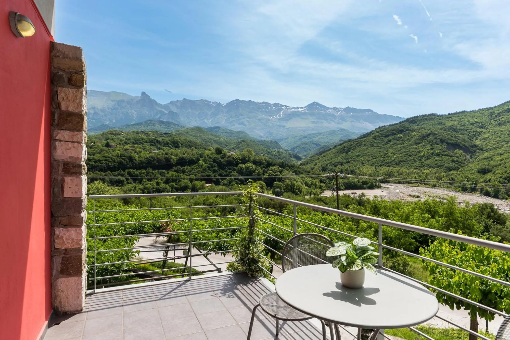 View (from property/room) in Gefiri Plakas Hotel, Tzoumerka
