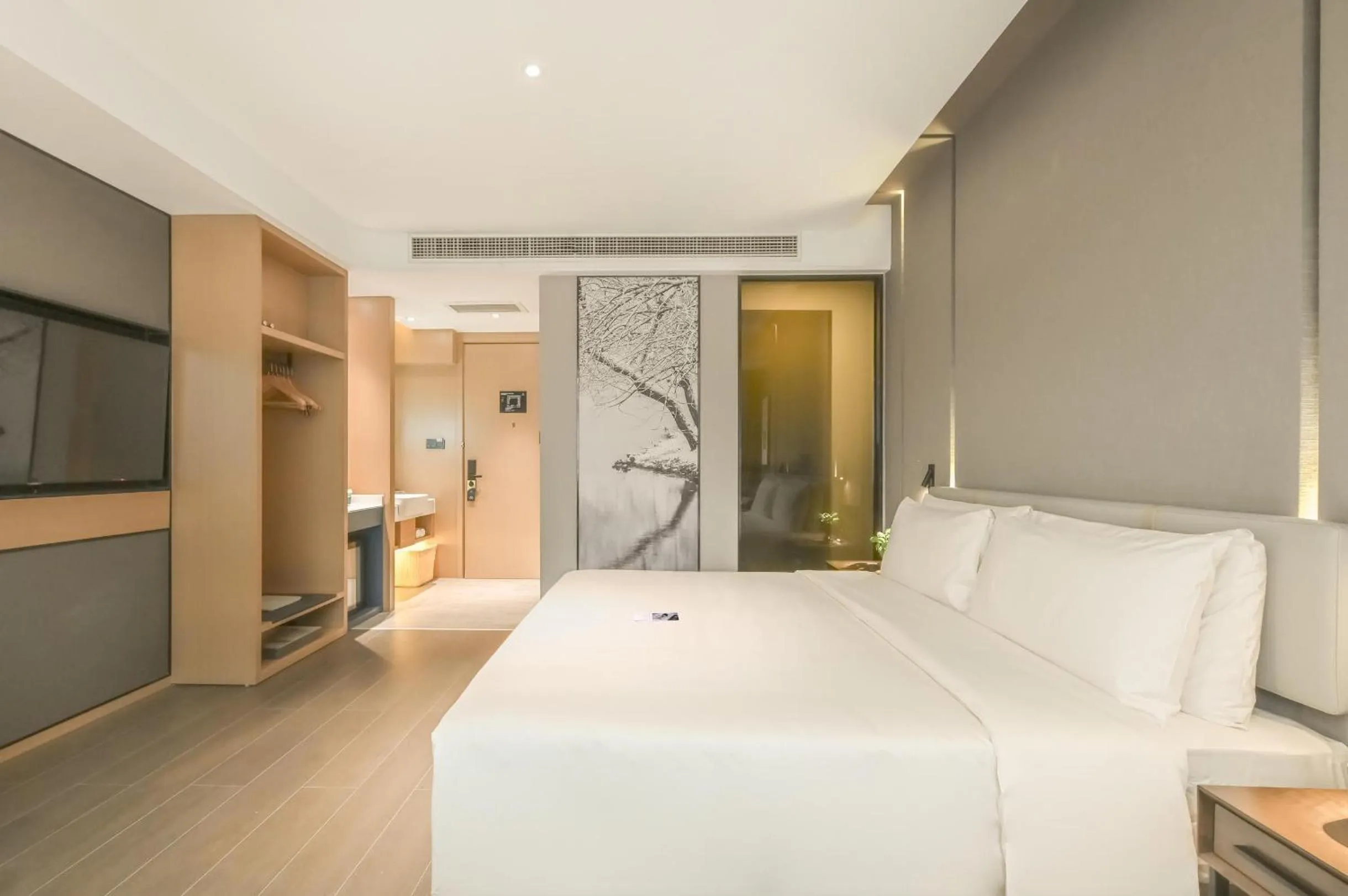 Bed in Atour Hotel Beijing Joy City Chaoyang Road