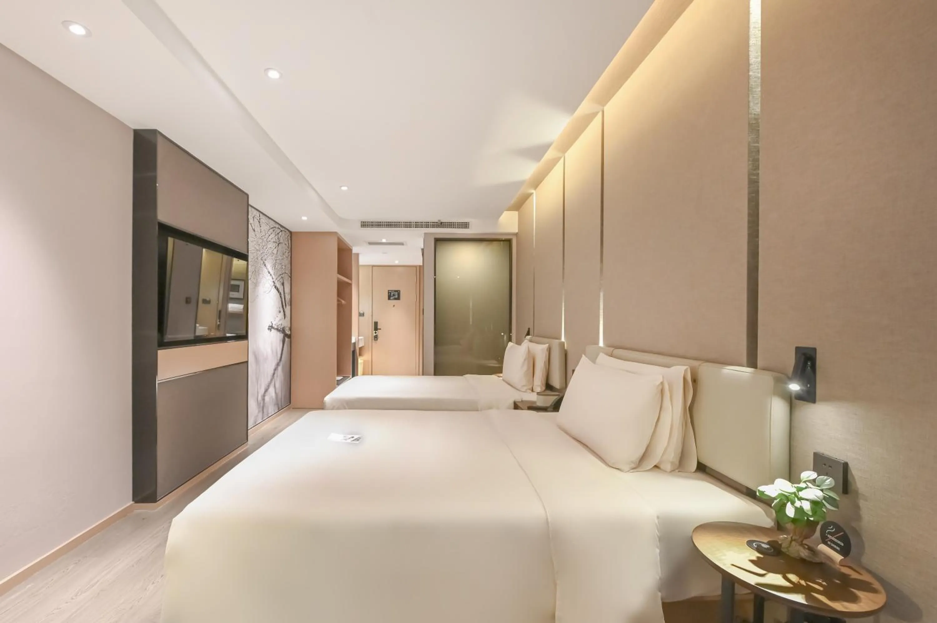 Bed in Atour Hotel Beijing Joy City Chaoyang Road