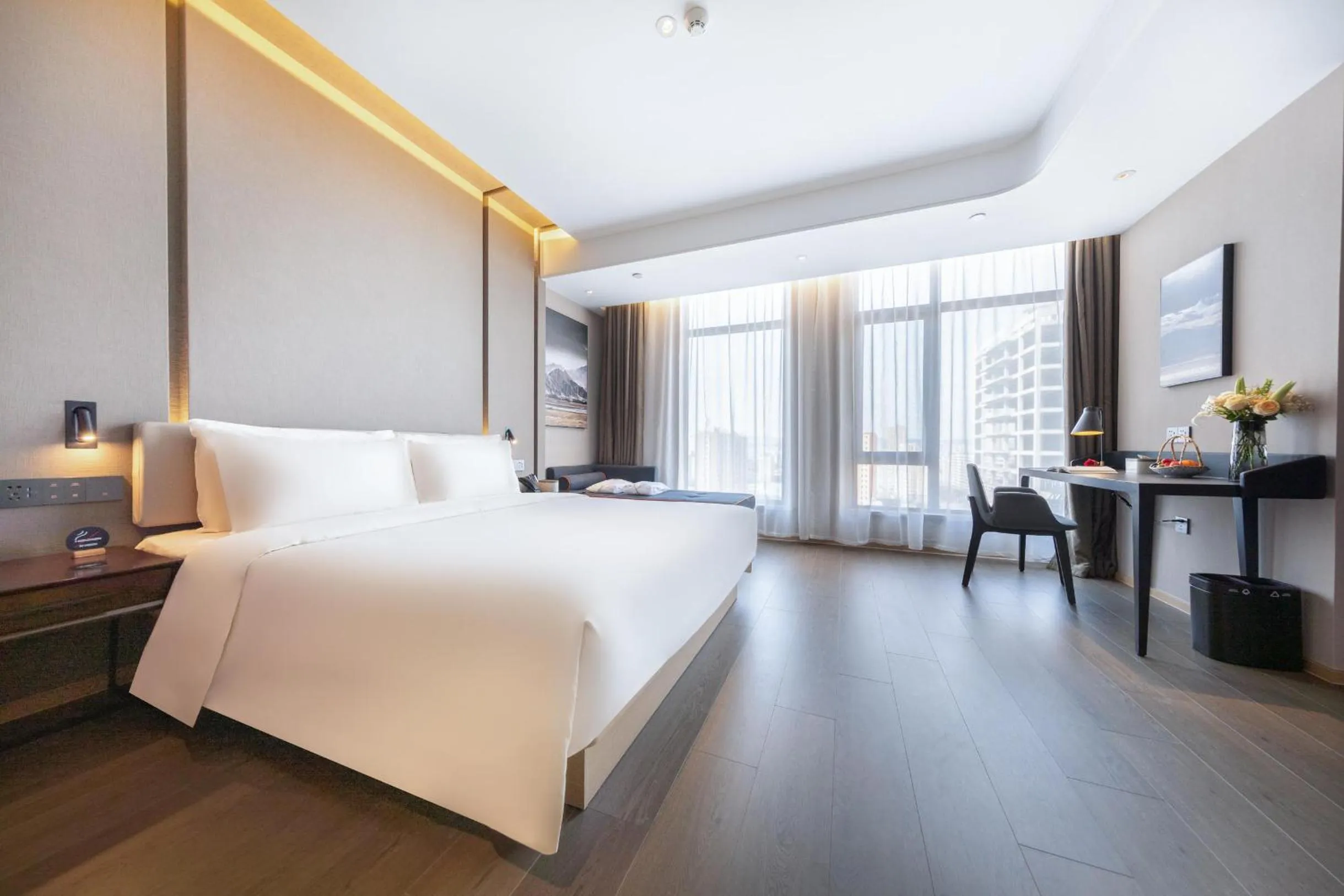 Bed in Atour Hotel Jincheng Development Lanhua Road