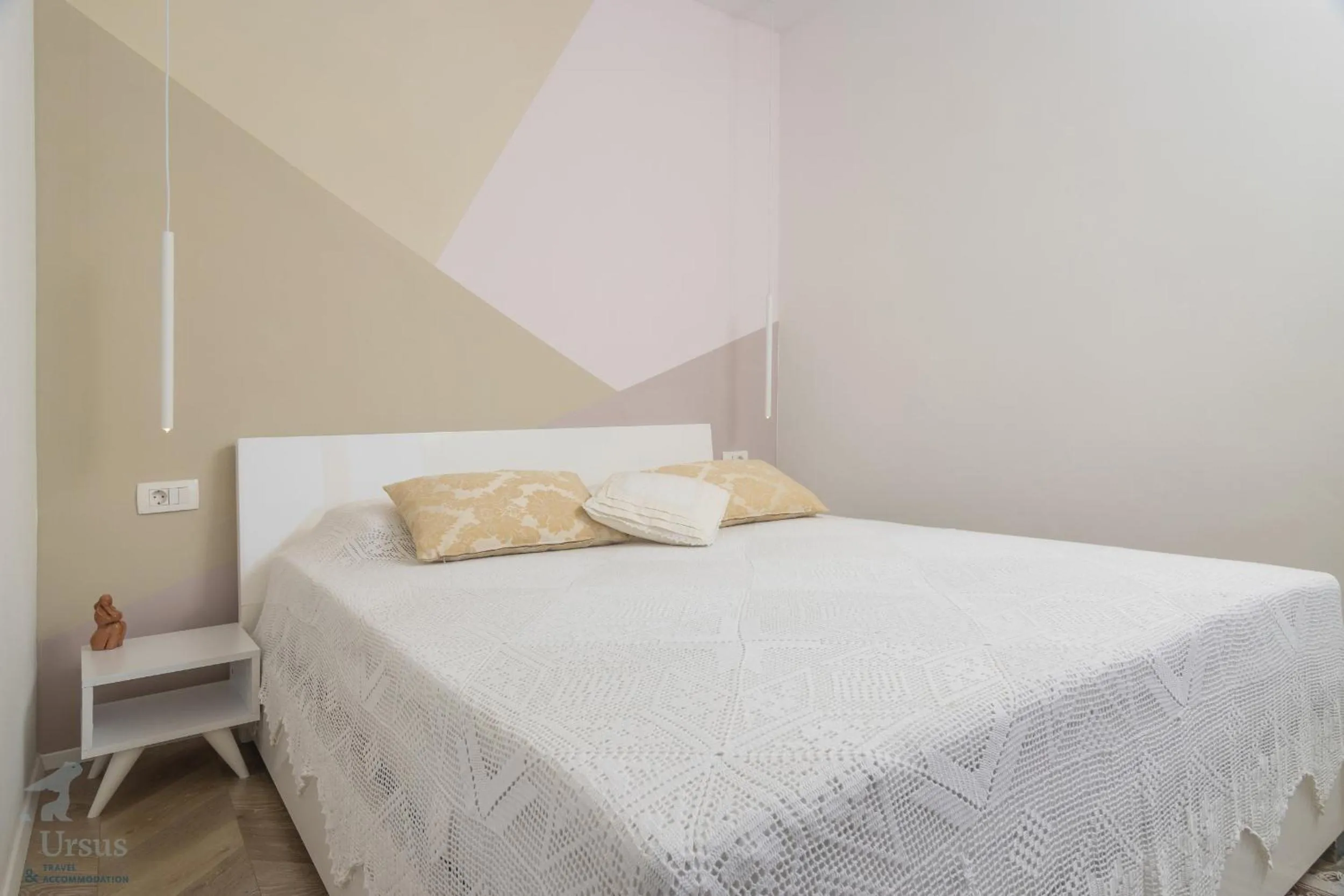 Bed in Apartment Mina