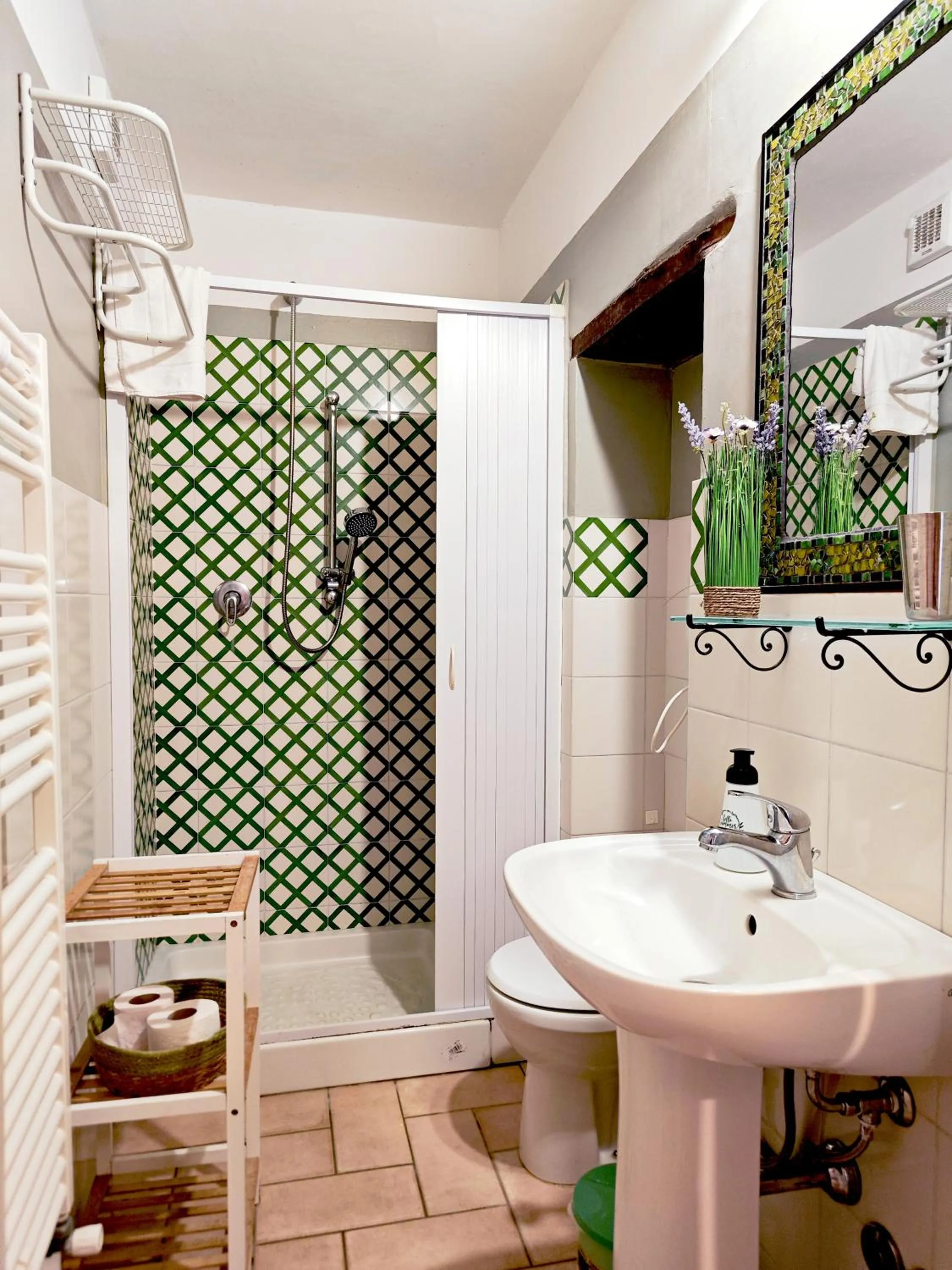 Bathroom in La Casa dei Carrai