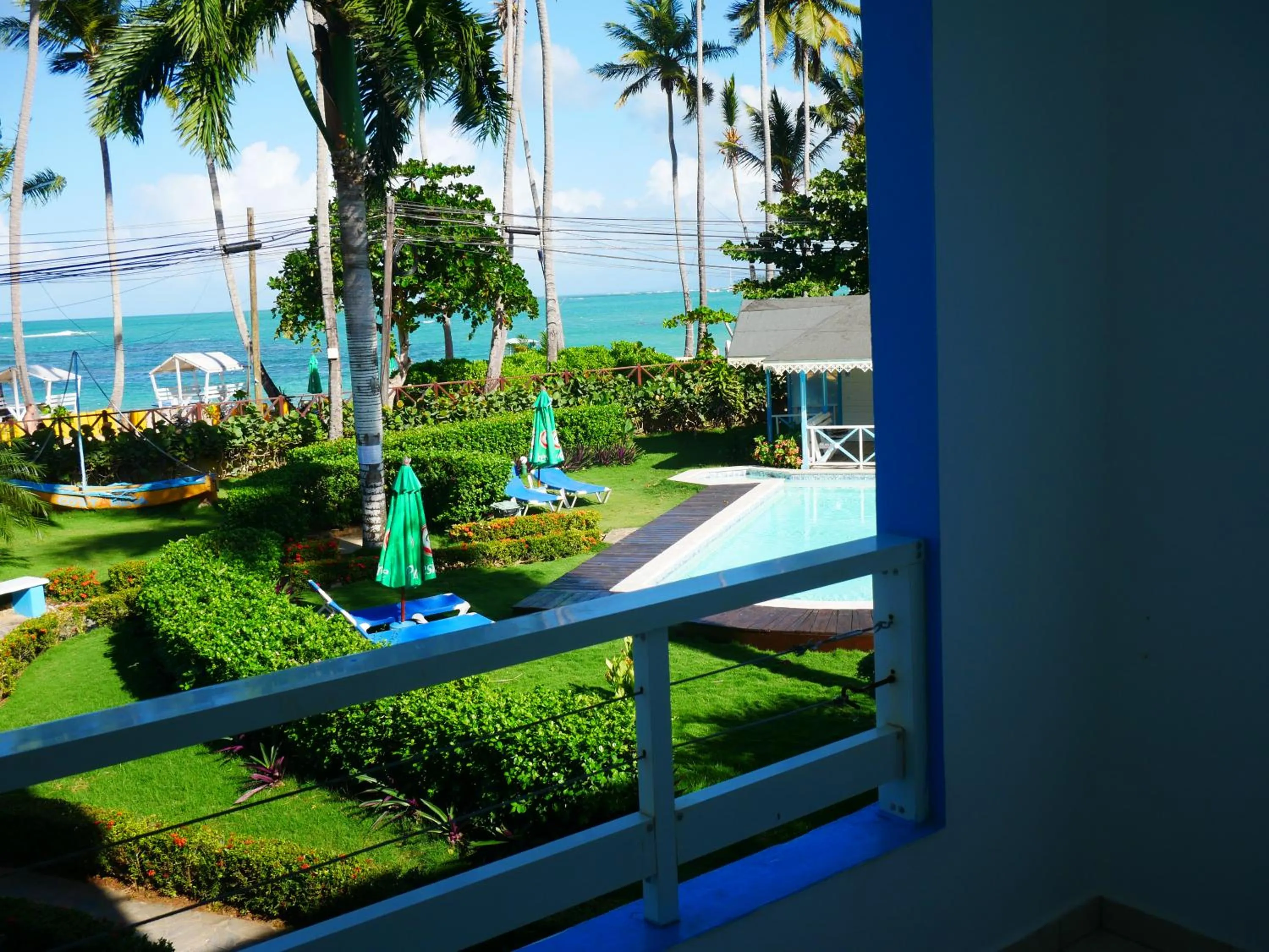 Patio in Costarena Beach Hotel