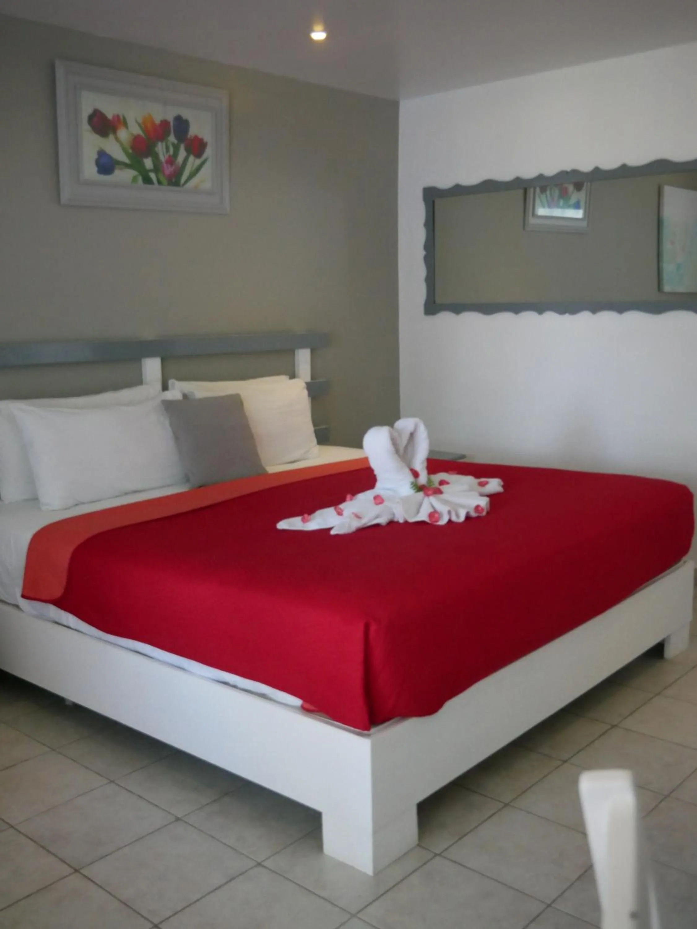 Bed in Costarena Beach Hotel