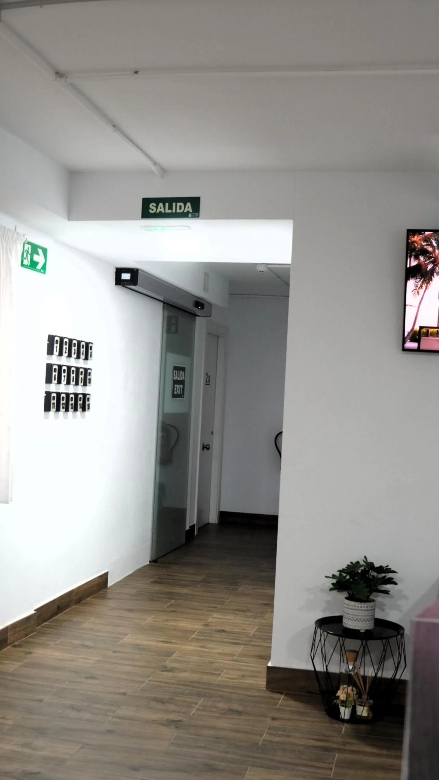 Lobby or reception in El Patio Hostal