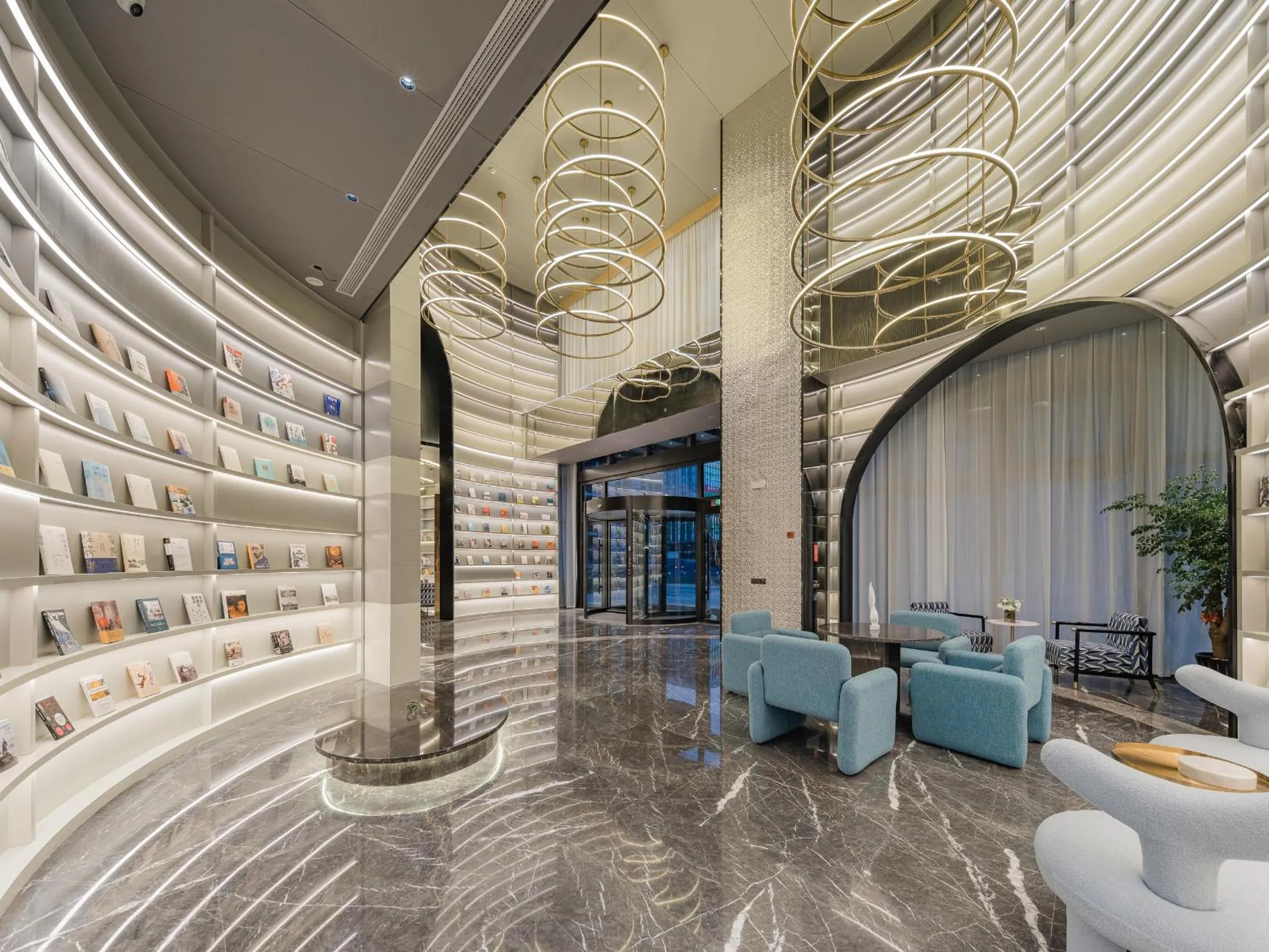 Lobby or reception in Atour Hotel Suzhou Wujiang Suzhou Bay