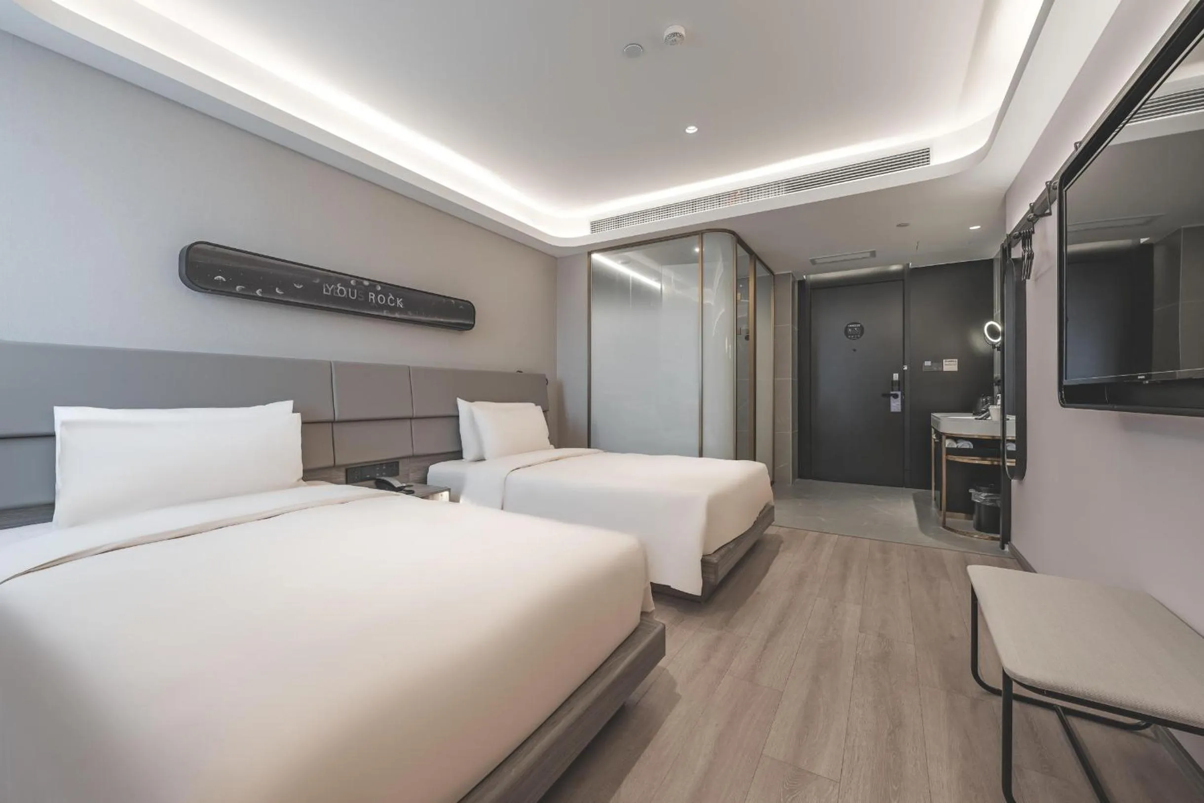 Bed in Atour Light Hotel Nantong Drum Plaza South Street