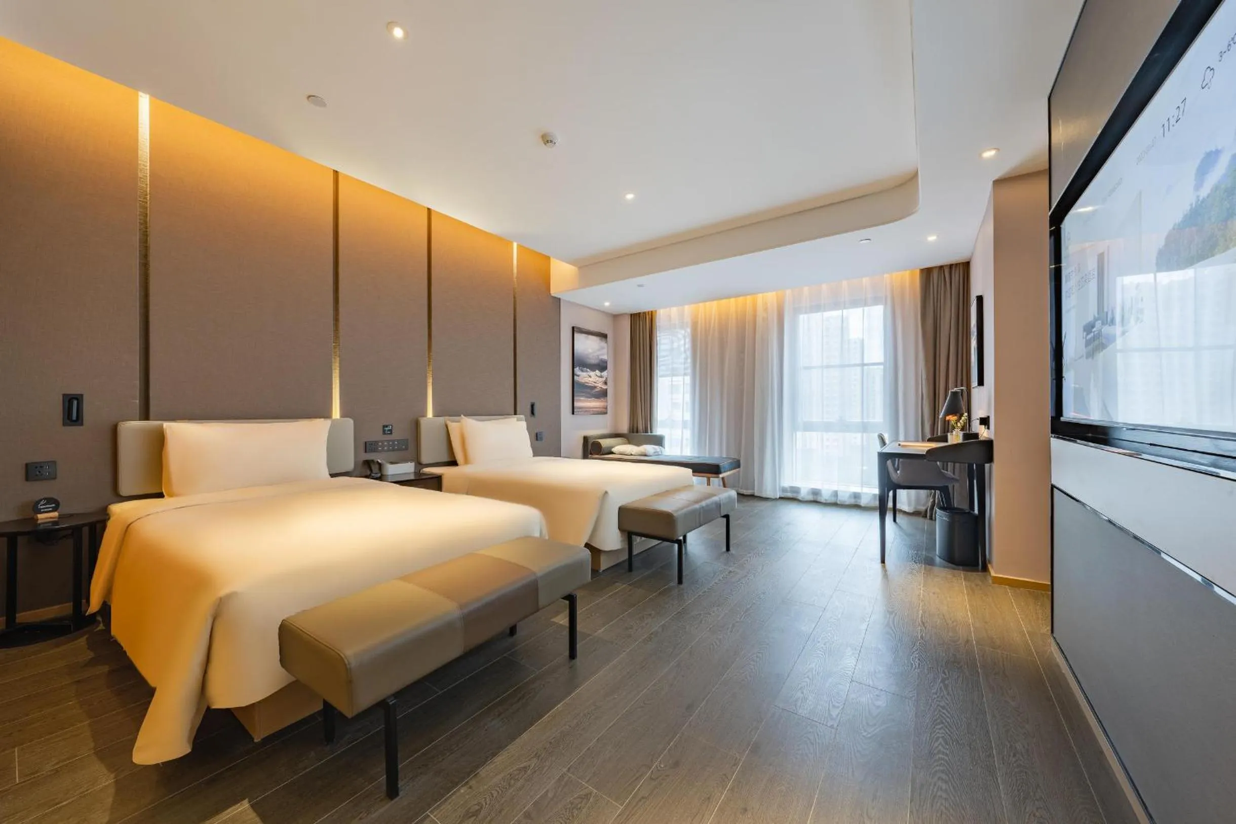 Bed in Atour Hotel Hai an City Government