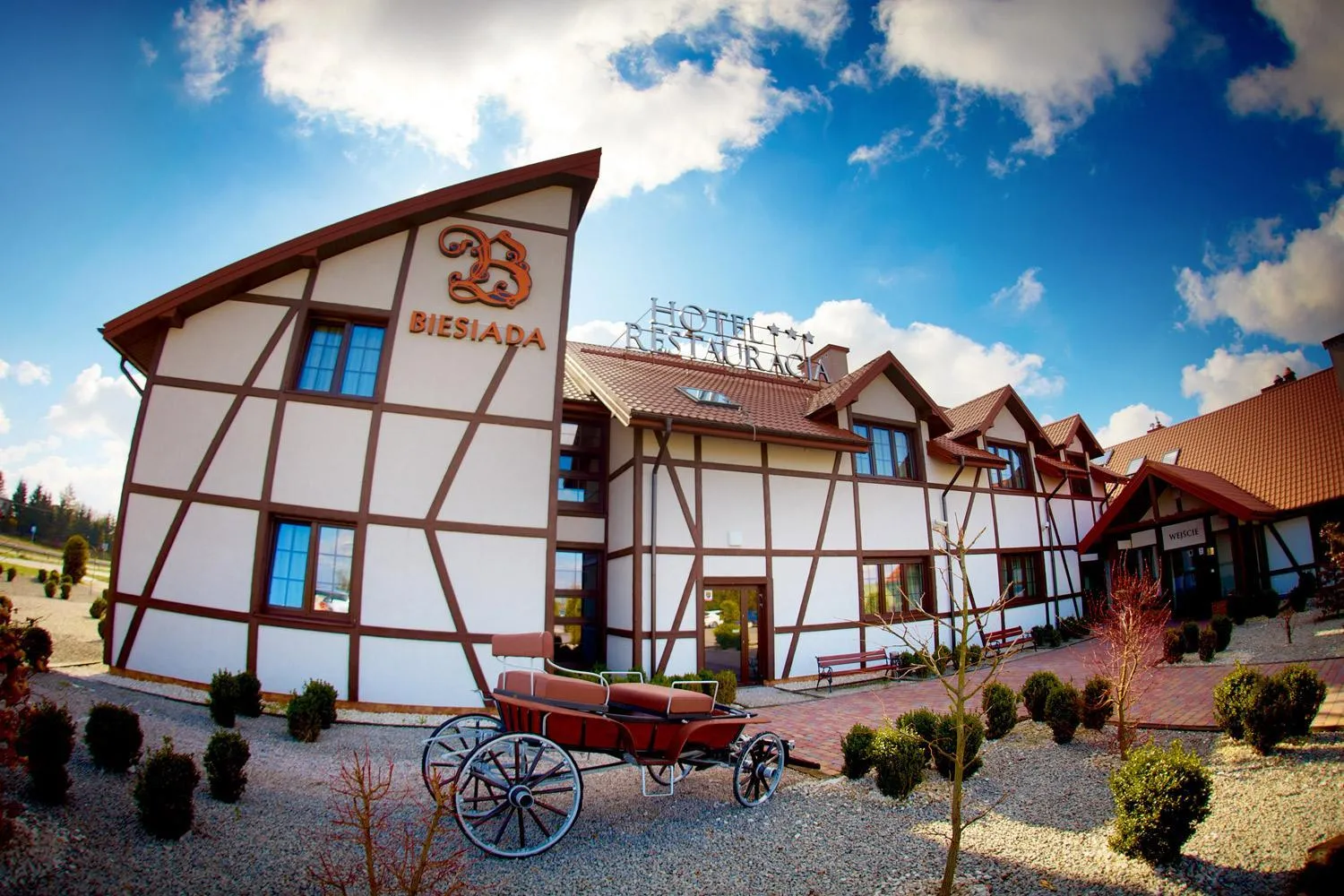 Property building in Hotel Biesiada