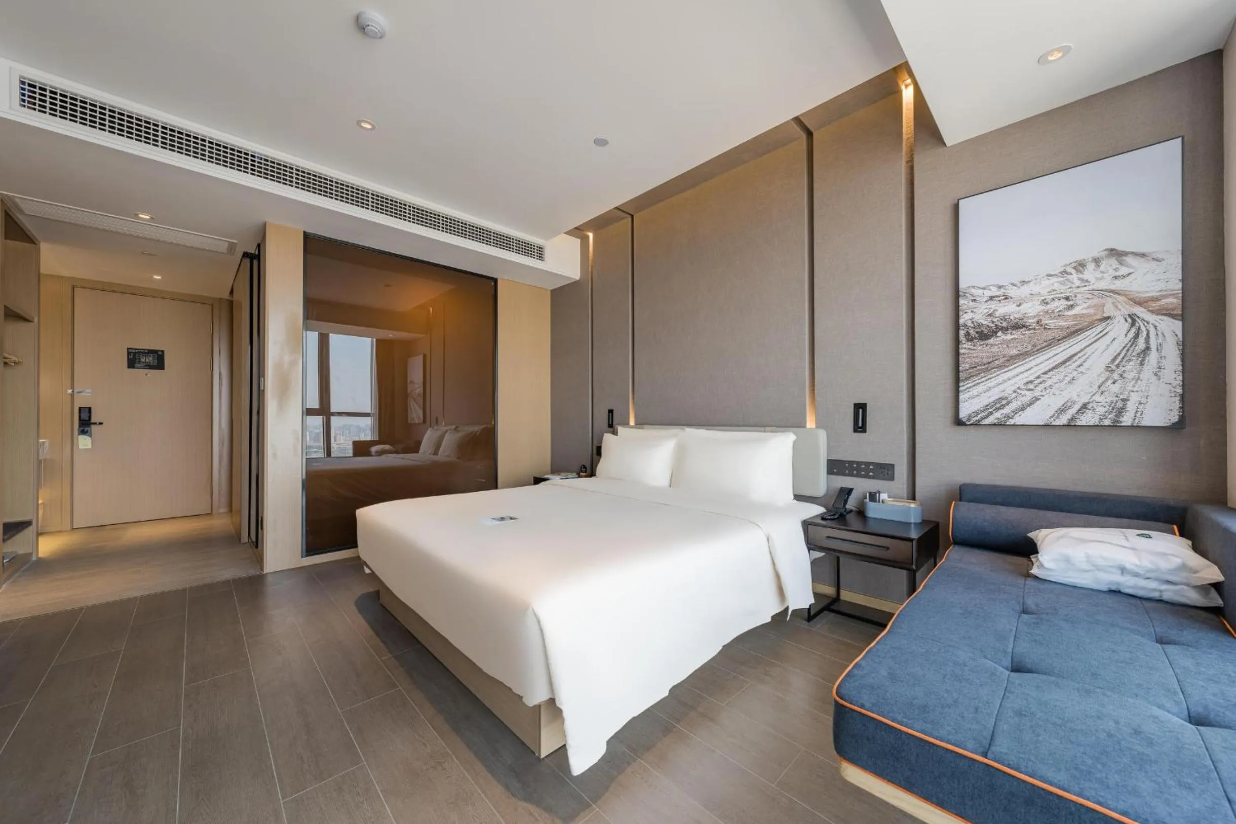 Bed in Atour Hotel Hefei USTC Huangshan Road