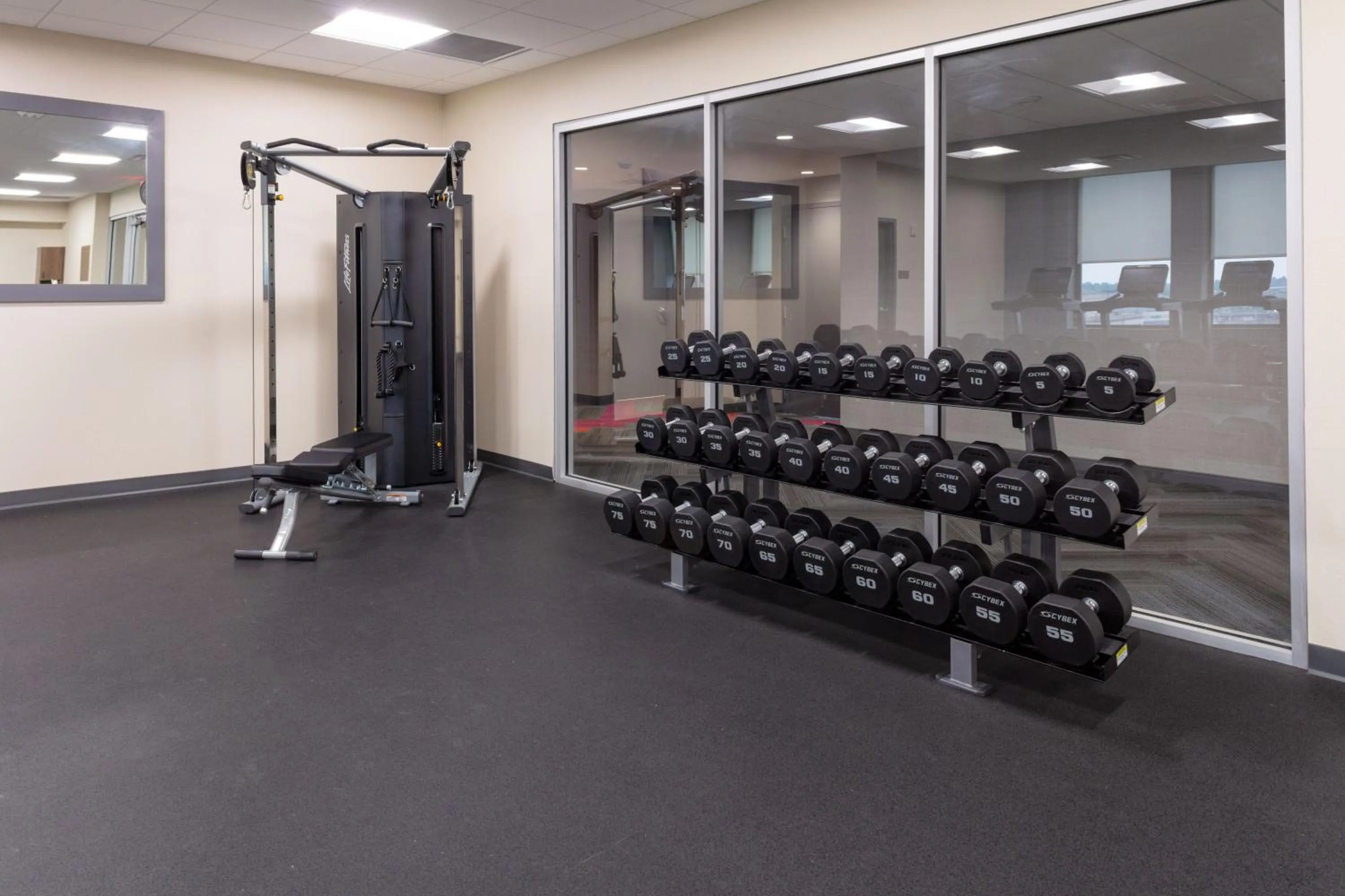 Fitness centre/facilities in Tru By Hilton St Louis Downtown Mo