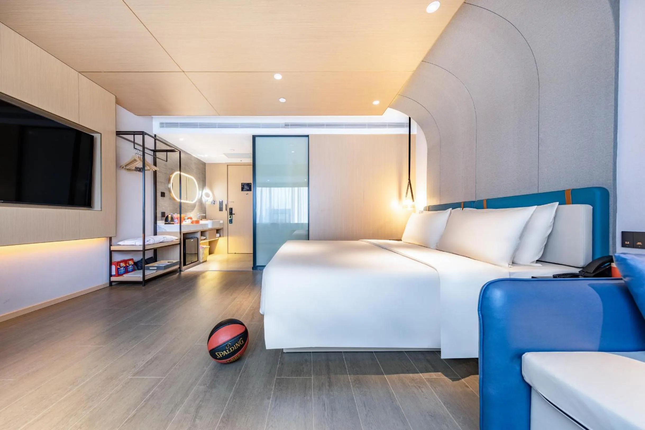 Bed in Atour X Hotel Jinan Quancheng Plaza