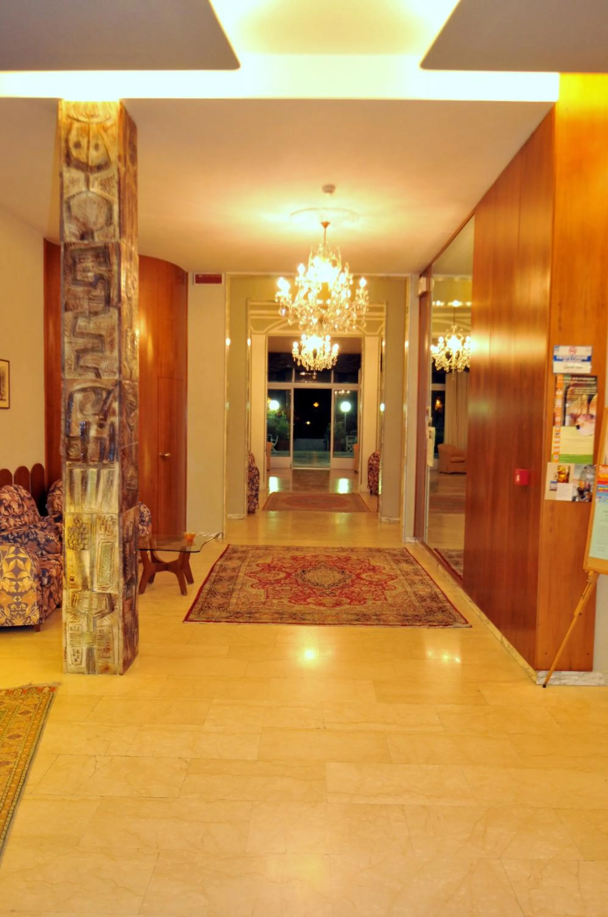 Lobby or reception in Hotel Britannia