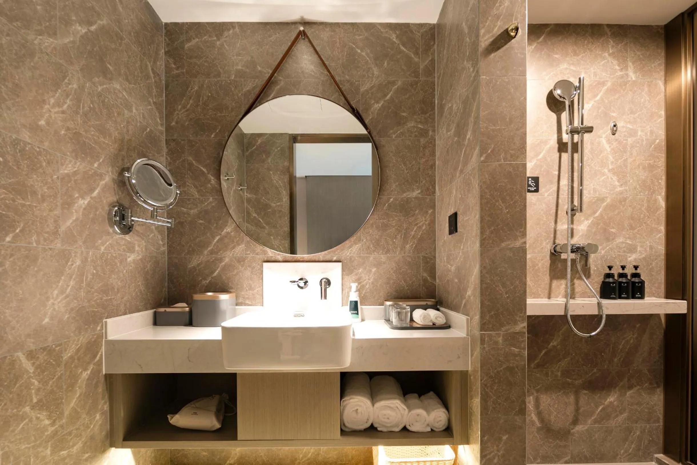 Bathroom in Atour Hotel Wuhan Hankou Financial Center