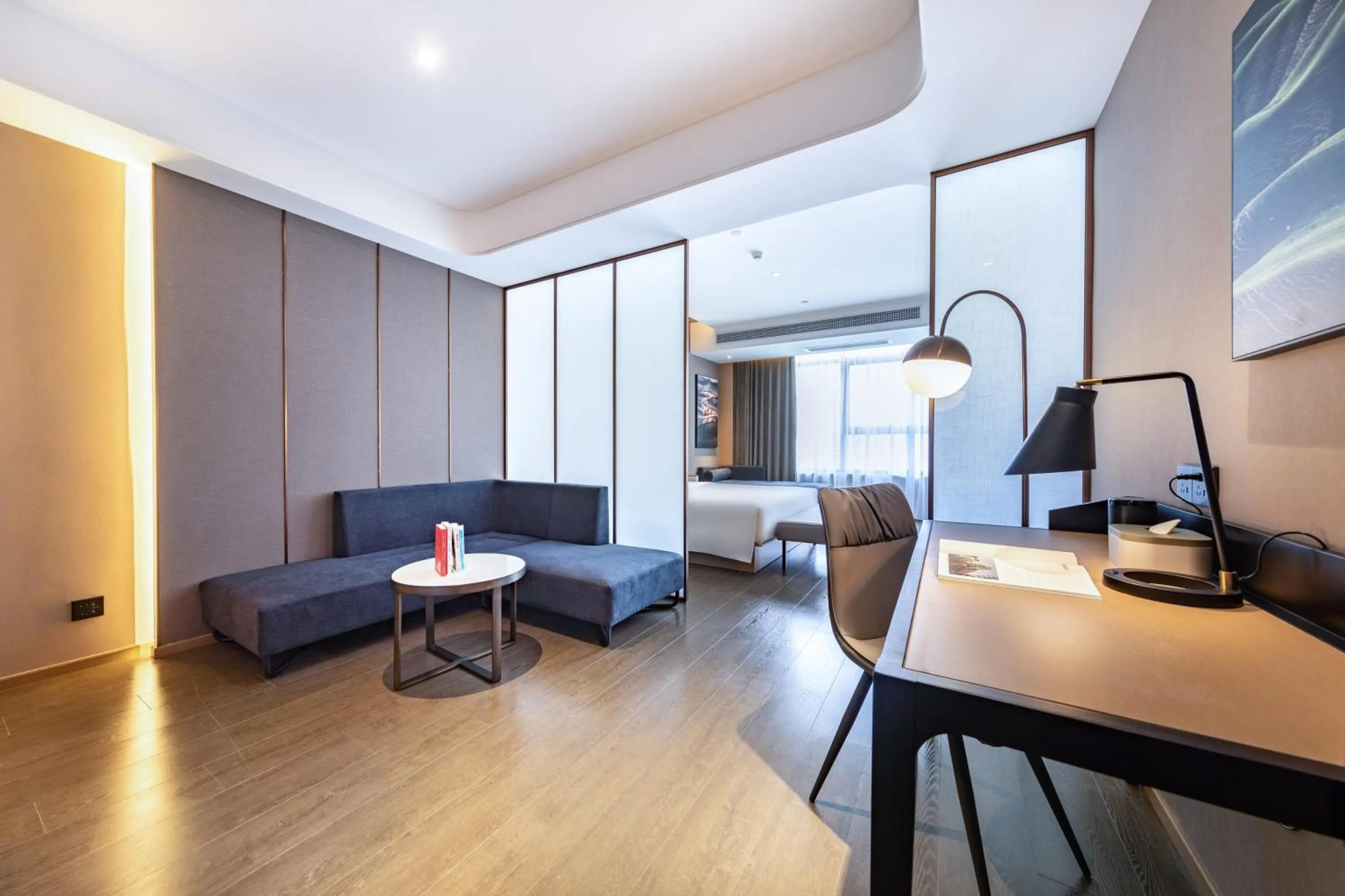 Living room in Atour Hotel Guangzhou Liwan District Jiaokou