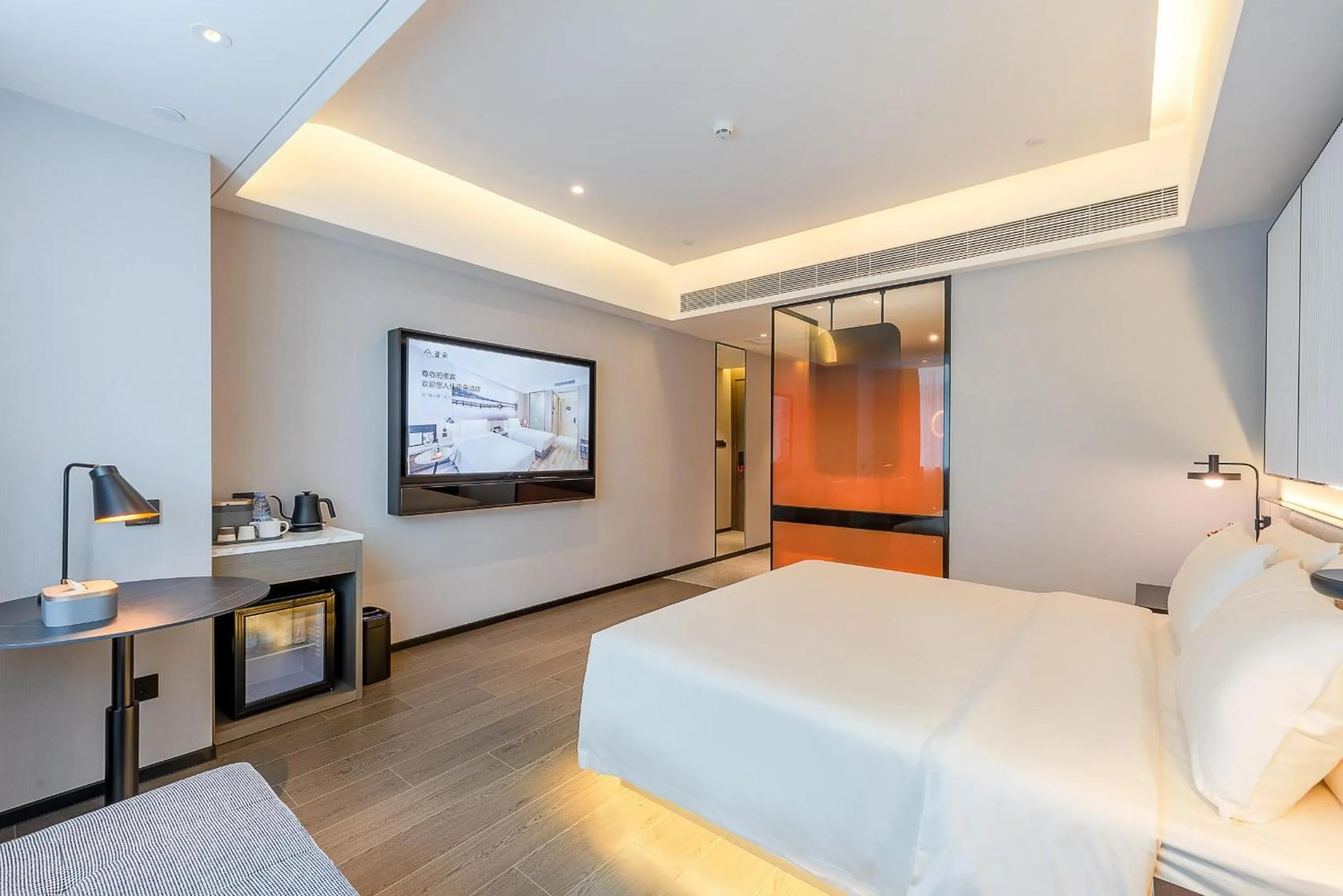 Bed in Atour S Hotel Shenzhen Futian Port