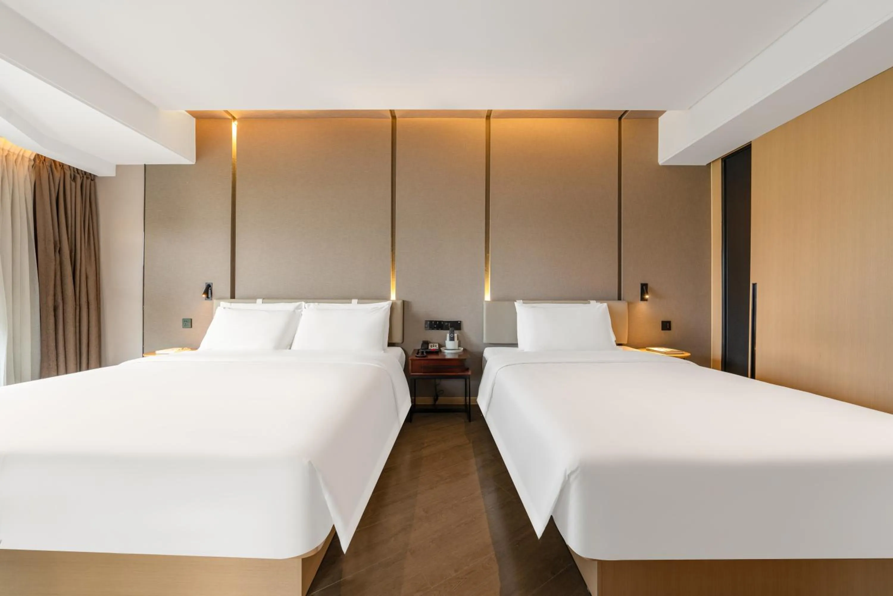 Bedroom, Bed in Atour Hotel Chongqing Yongchuan High-Speed Xinglong Lake