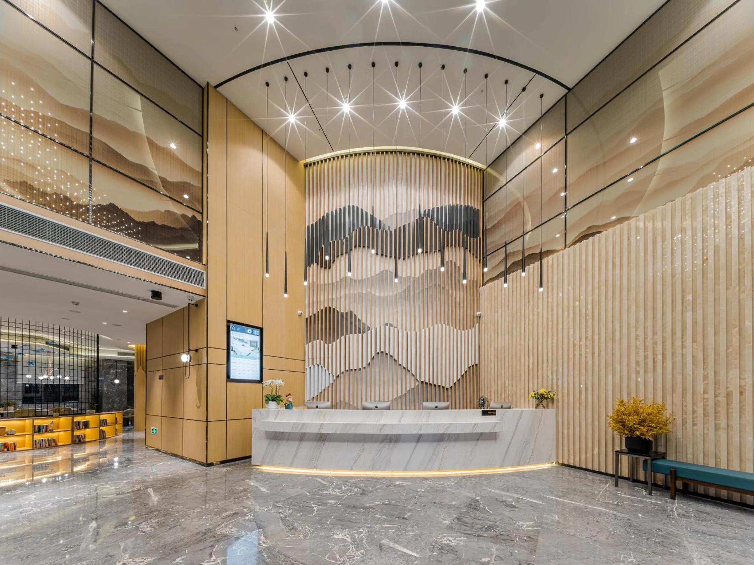 Lobby or reception in Atour Hotel Chongqing Nanping Pedestrain Street