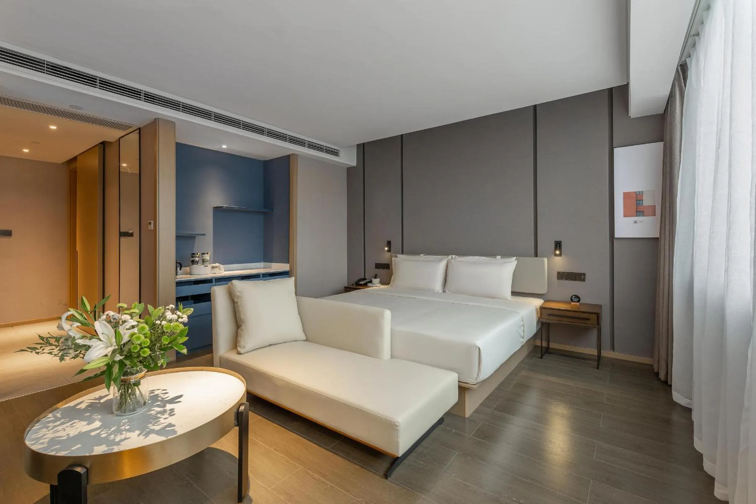 Bed in Atour Hotel Chengdu North Renmin Road