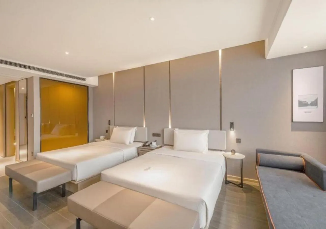 Bedroom, Bed in Atour Hotel Chengdu North Renmin Road