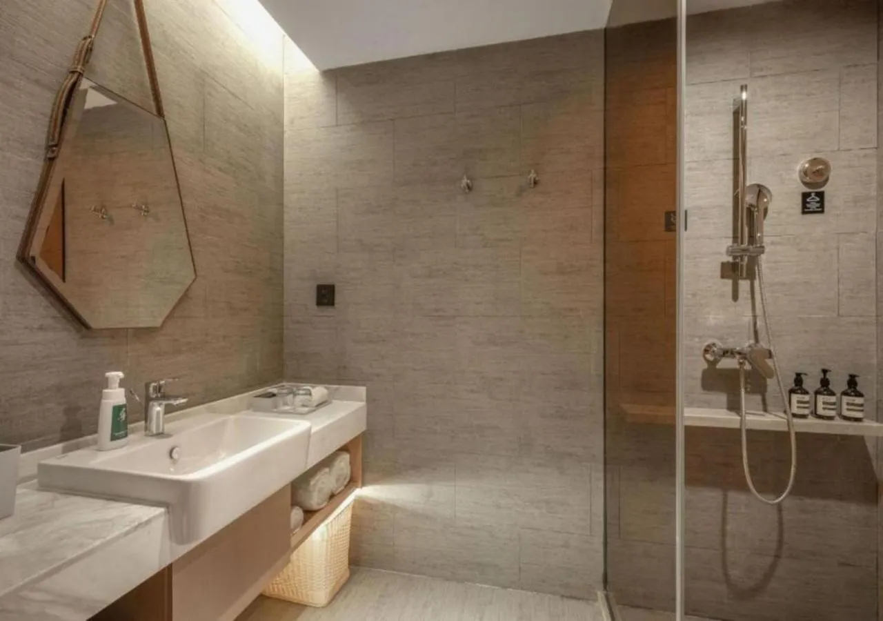 Bathroom in Atour Hotel Chengdu North Renmin Road