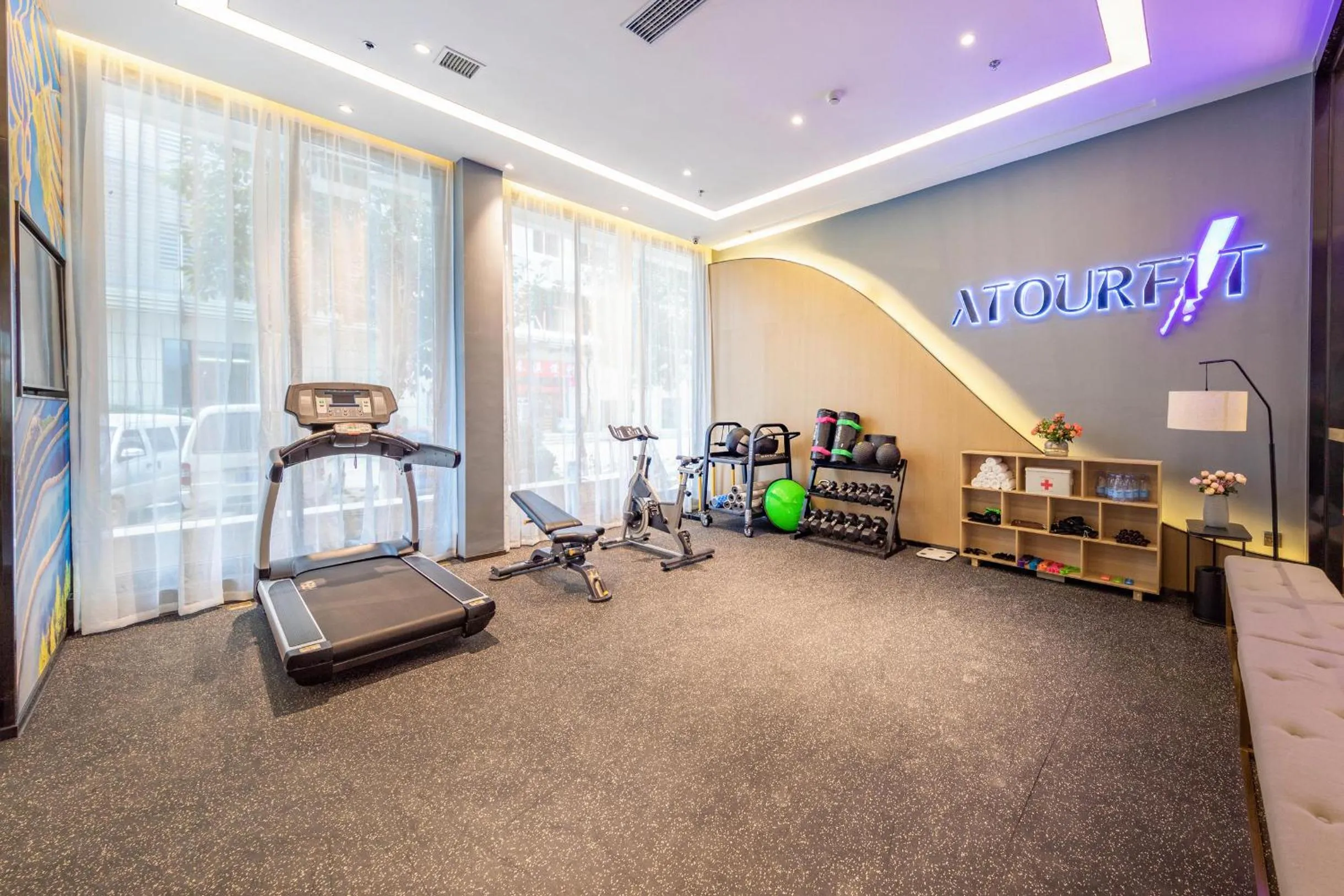 Fitness centre/facilities in Atour Hotel Kunming Economic Development Zone