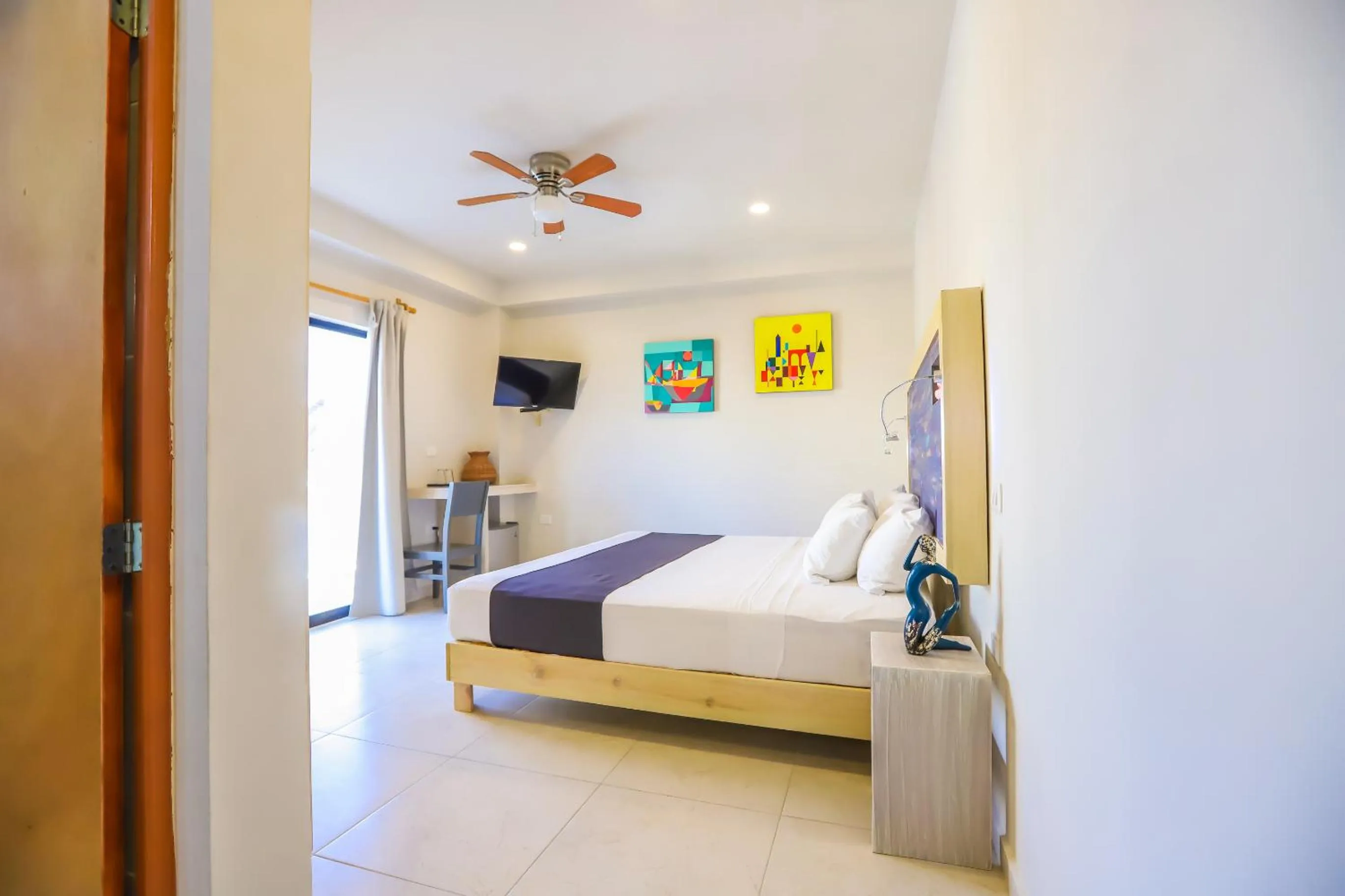 Bed in Hotel Inkanto