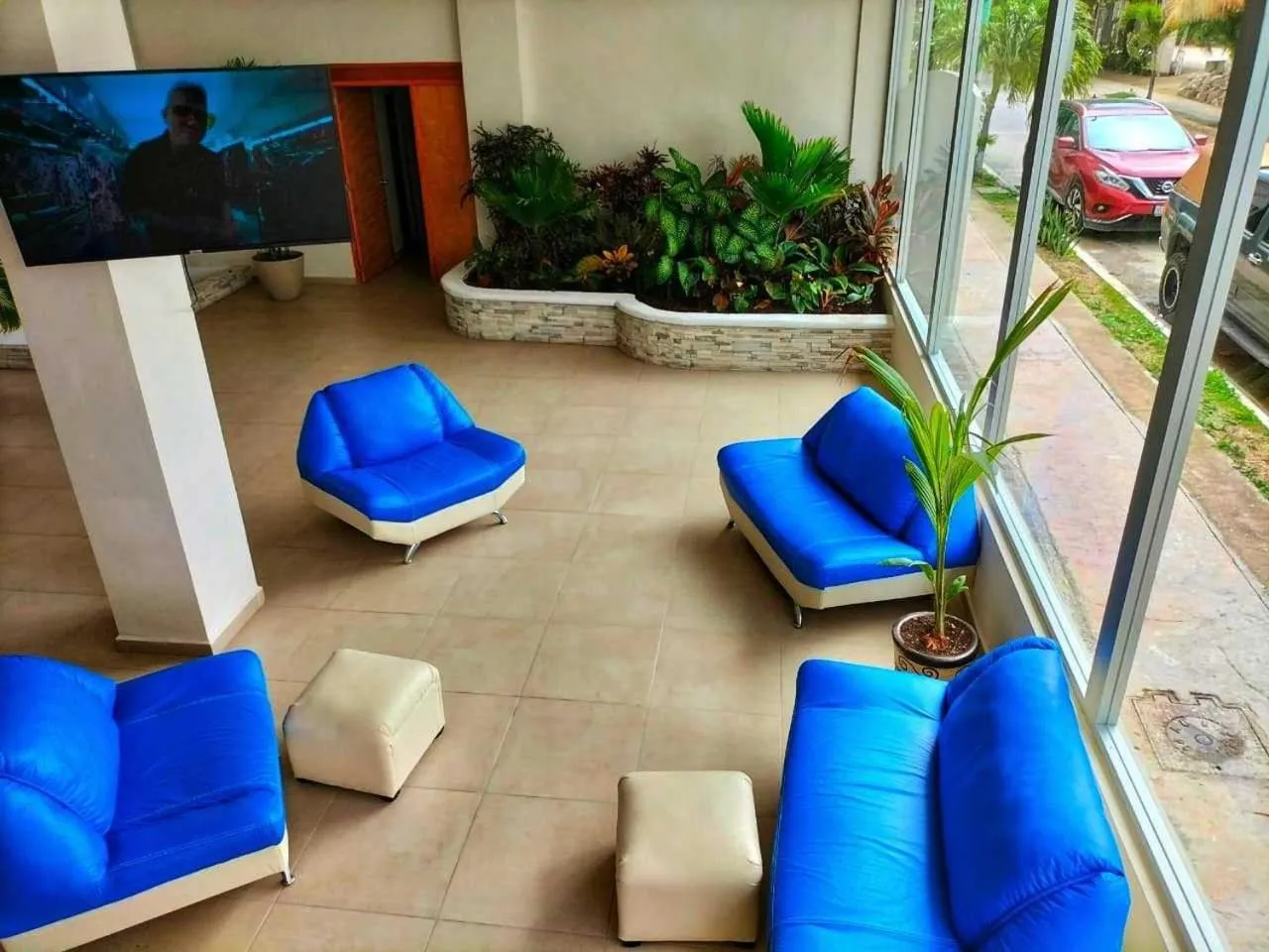 Lobby or reception in Hotel Inkanto