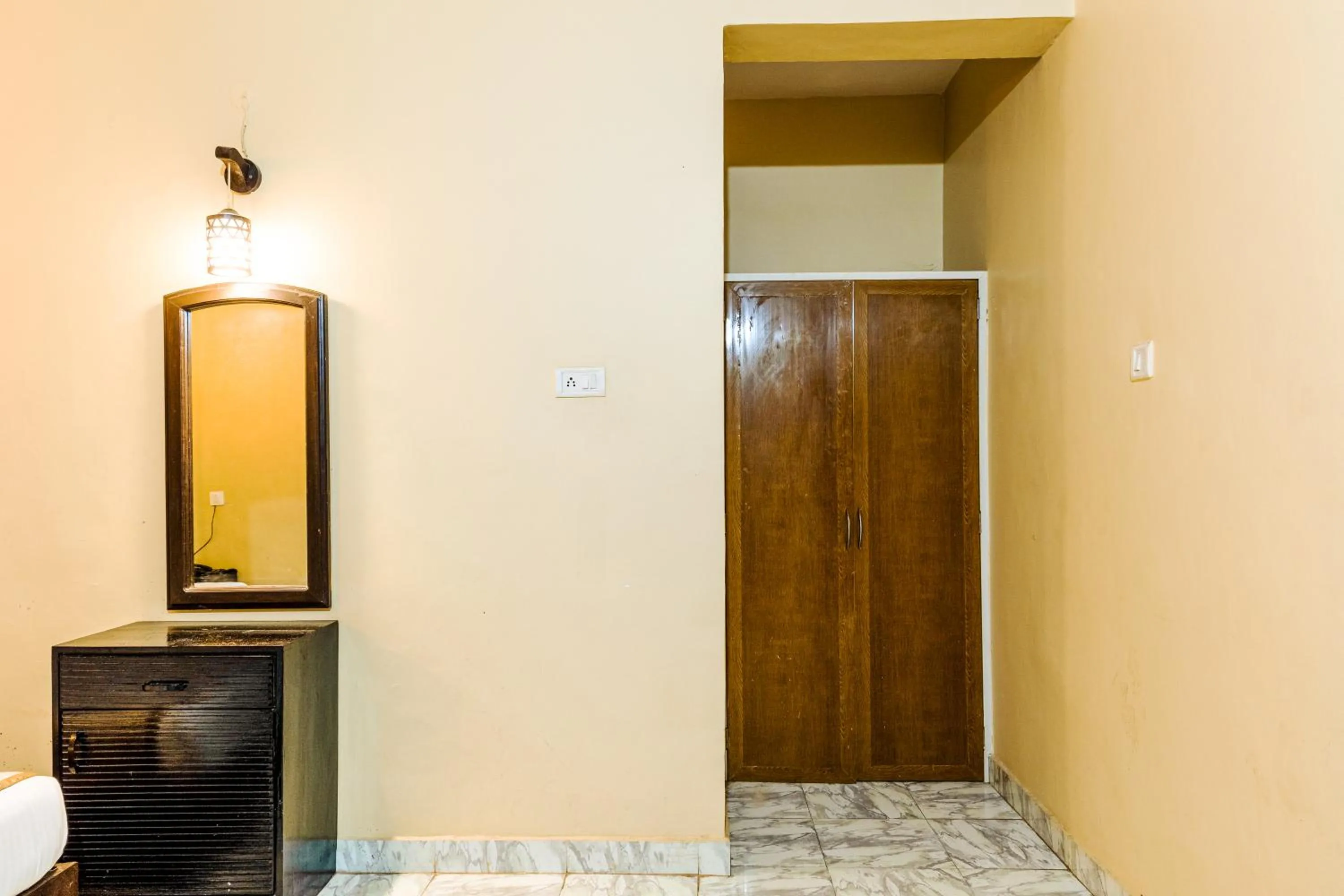 Bedroom in Baga Fantacia Beach Inn