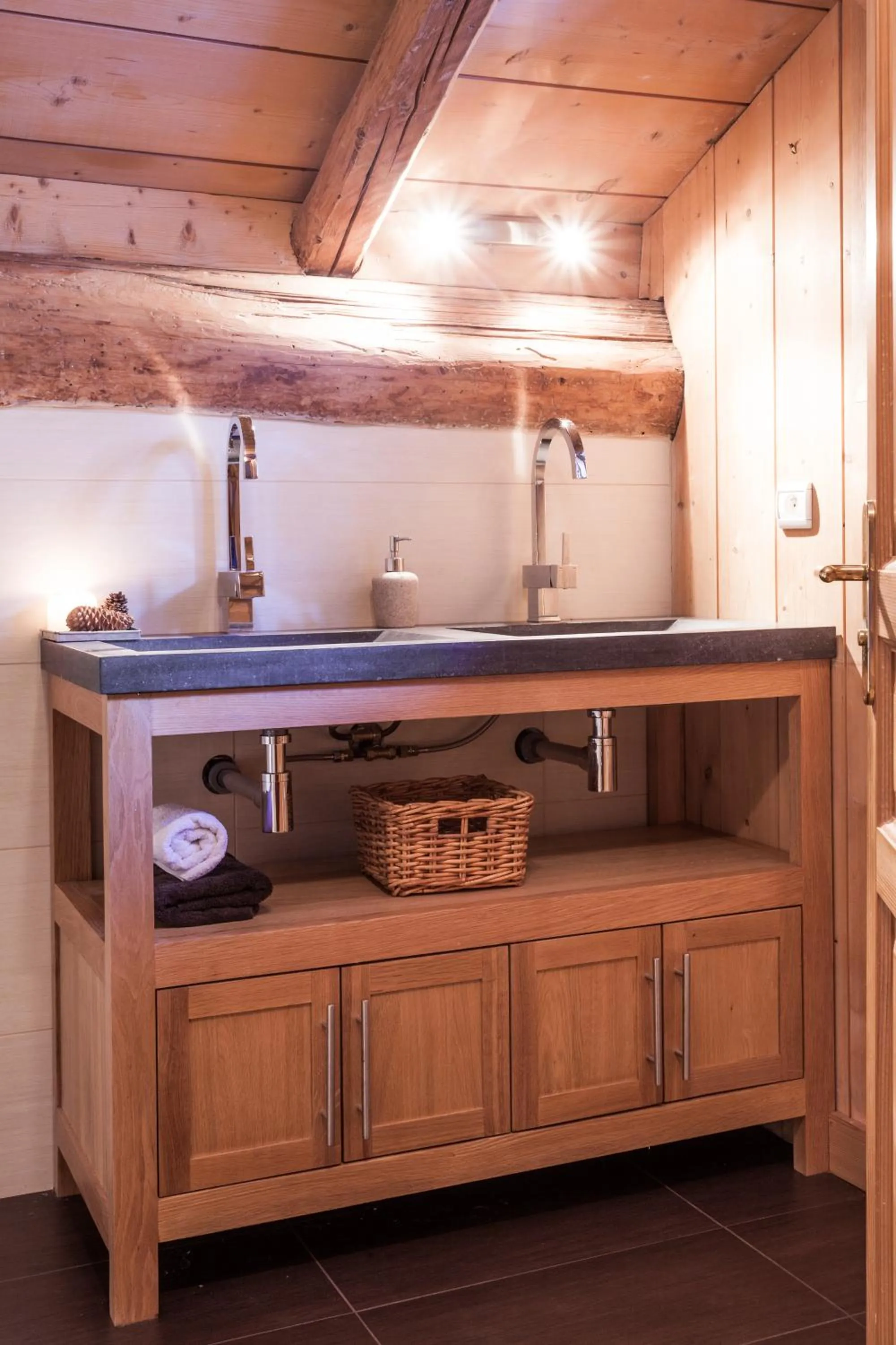 Bathroom in Chalet Tissières