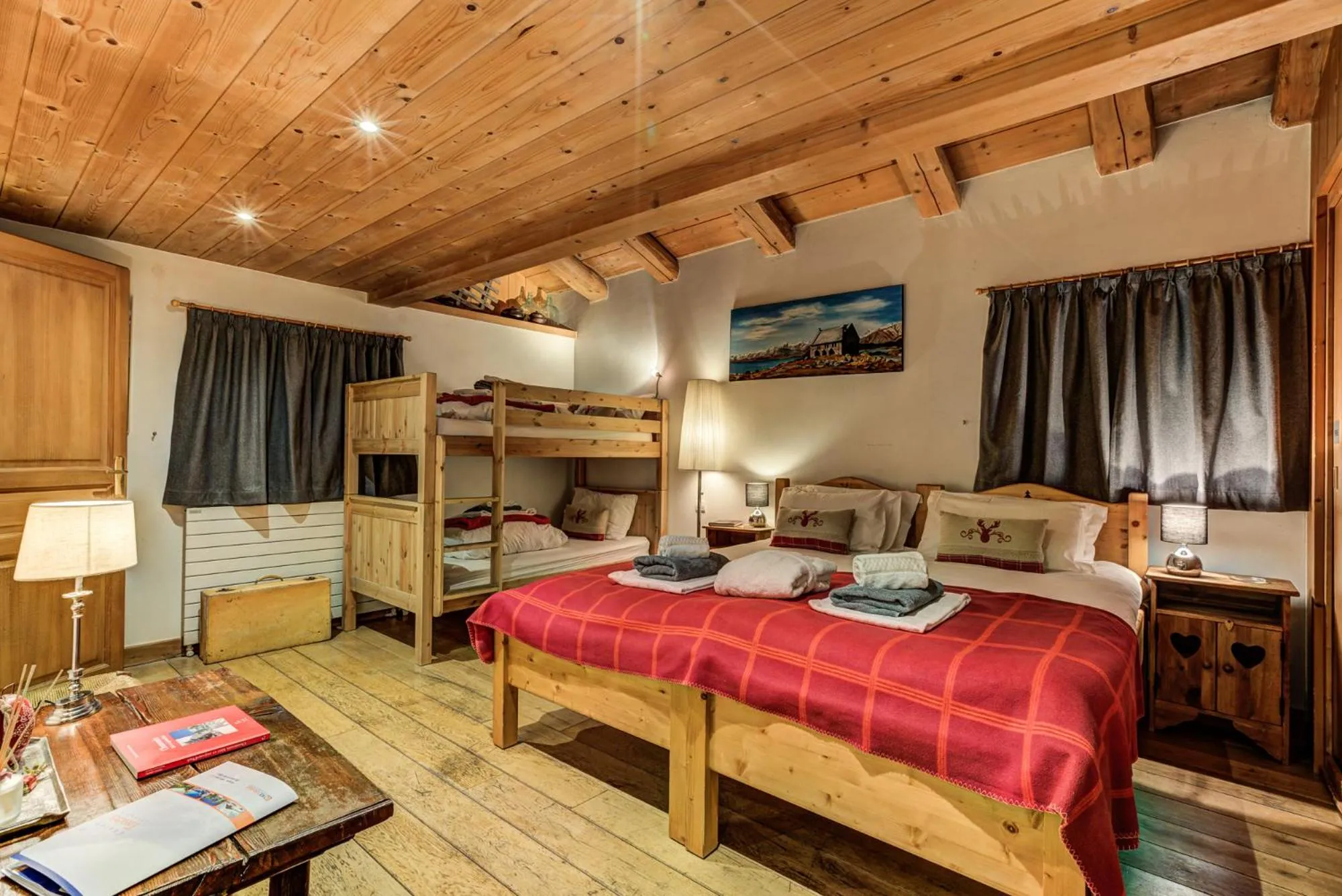 Bedroom, Bed in Chalet Tissières