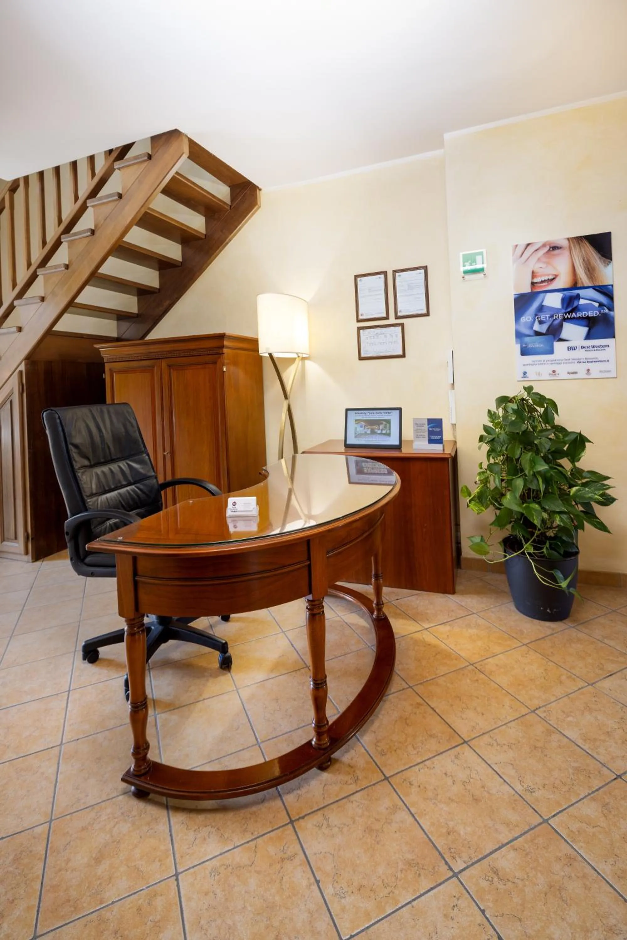 Lobby or reception in Best Western Plus Hotel Le Rondini