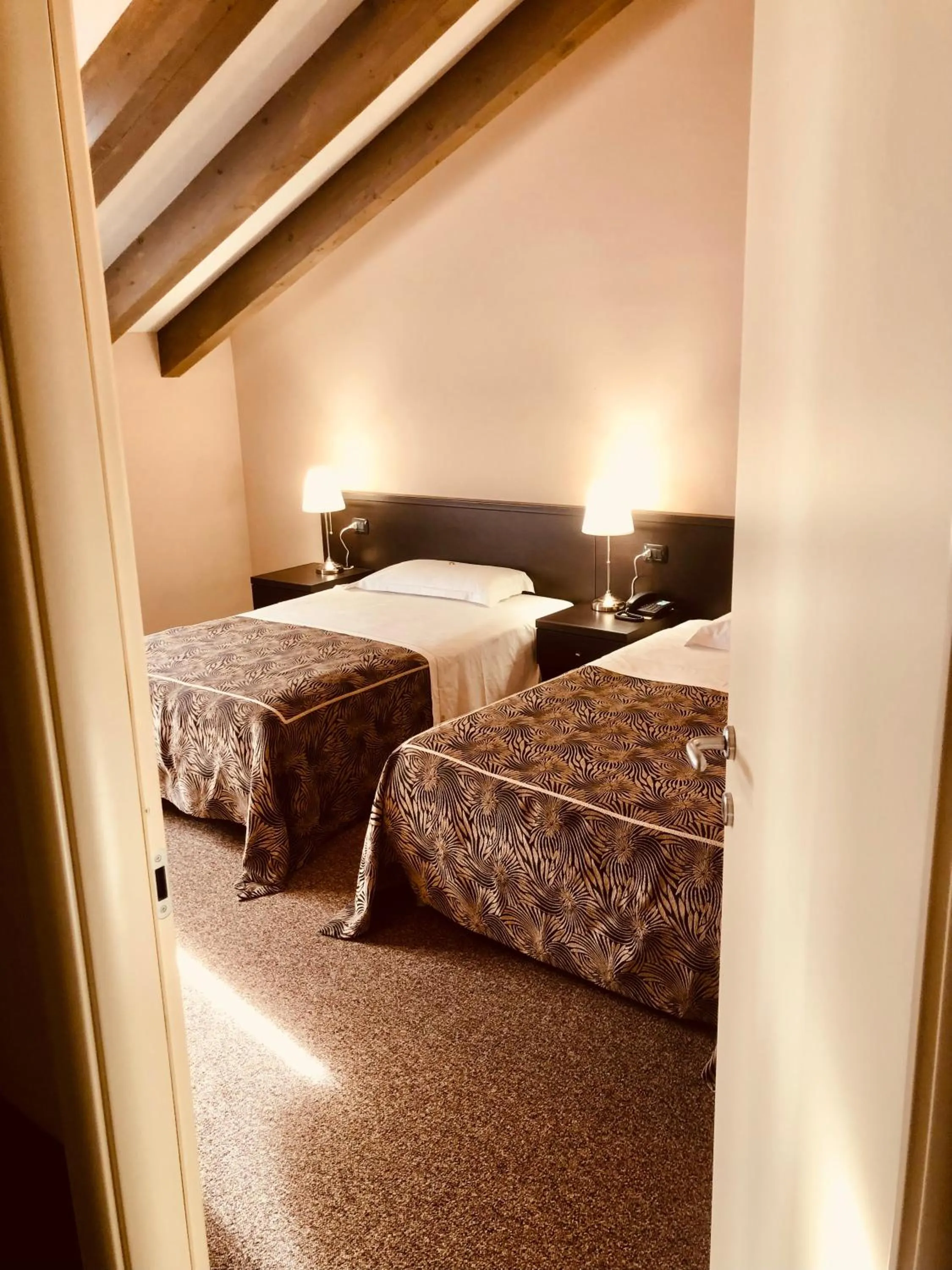 Bed in Hotel Malpensa INN Aereoporto