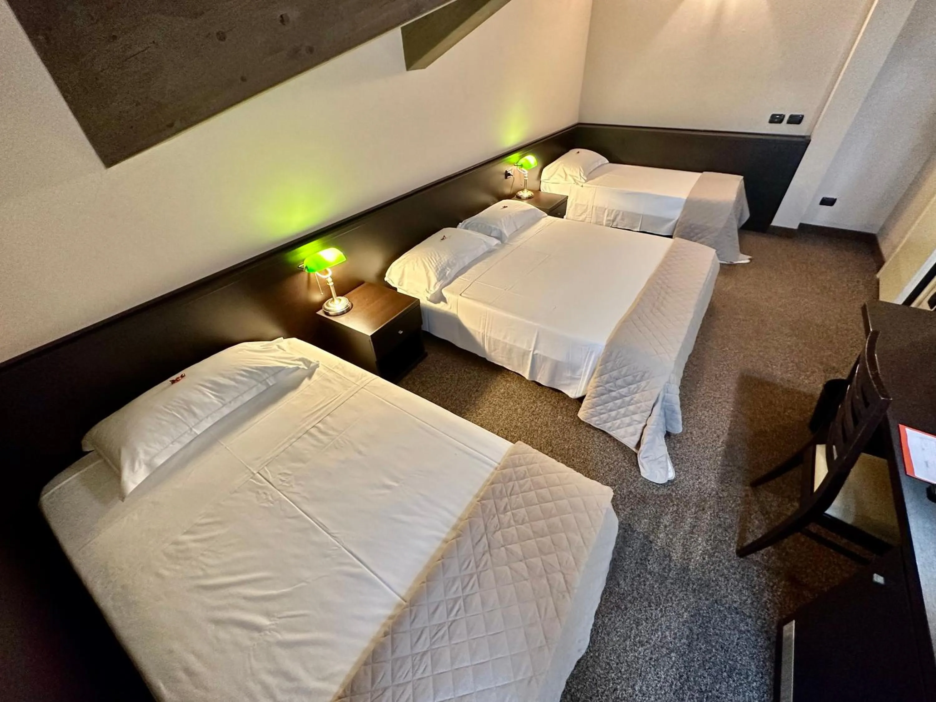 Photo of the whole room, Bed in Hotel Malpensa INN Aereoporto