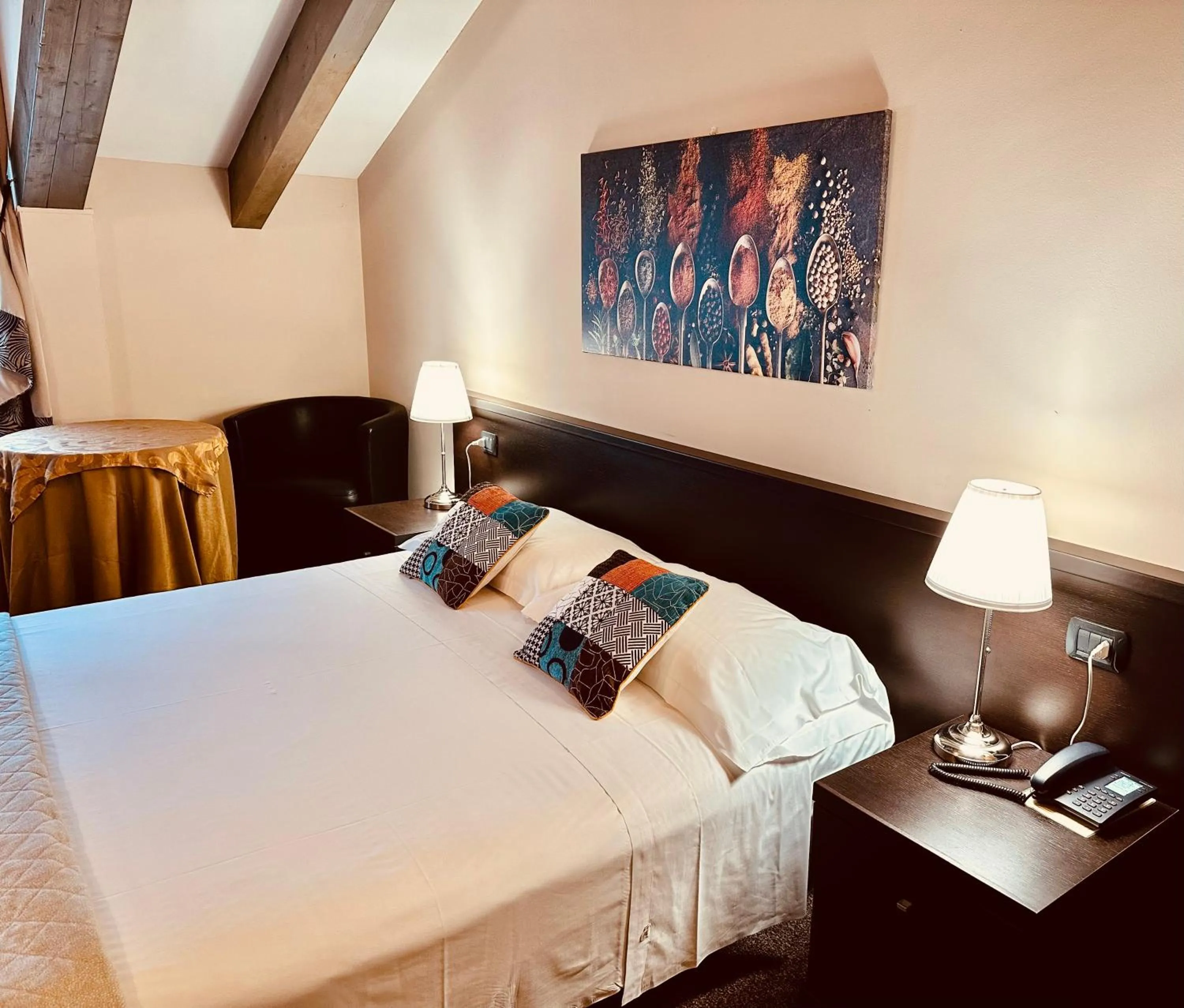 Bed in Hotel Malpensa INN Aereoporto