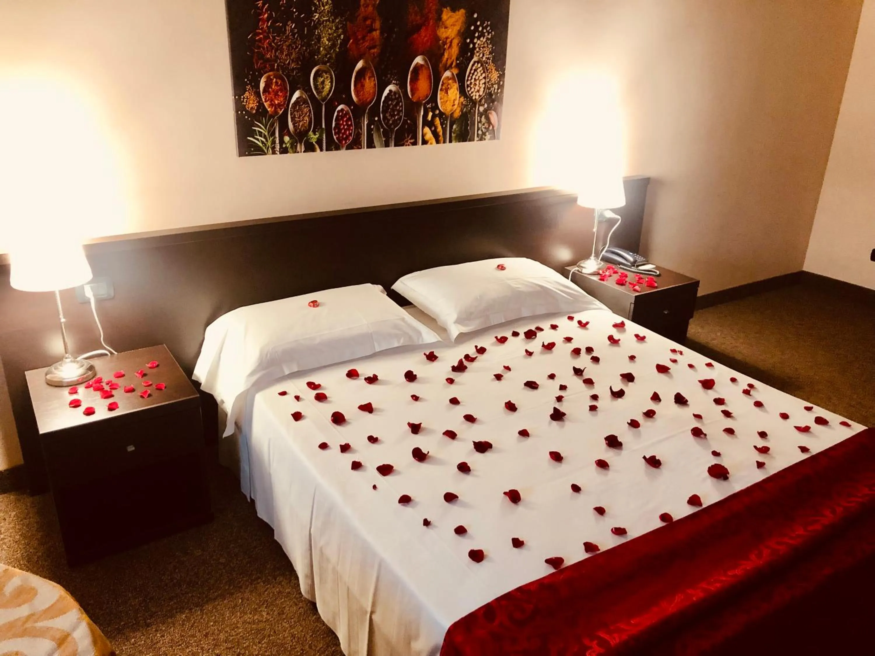 Bed in Hotel Malpensa INN Aereoporto