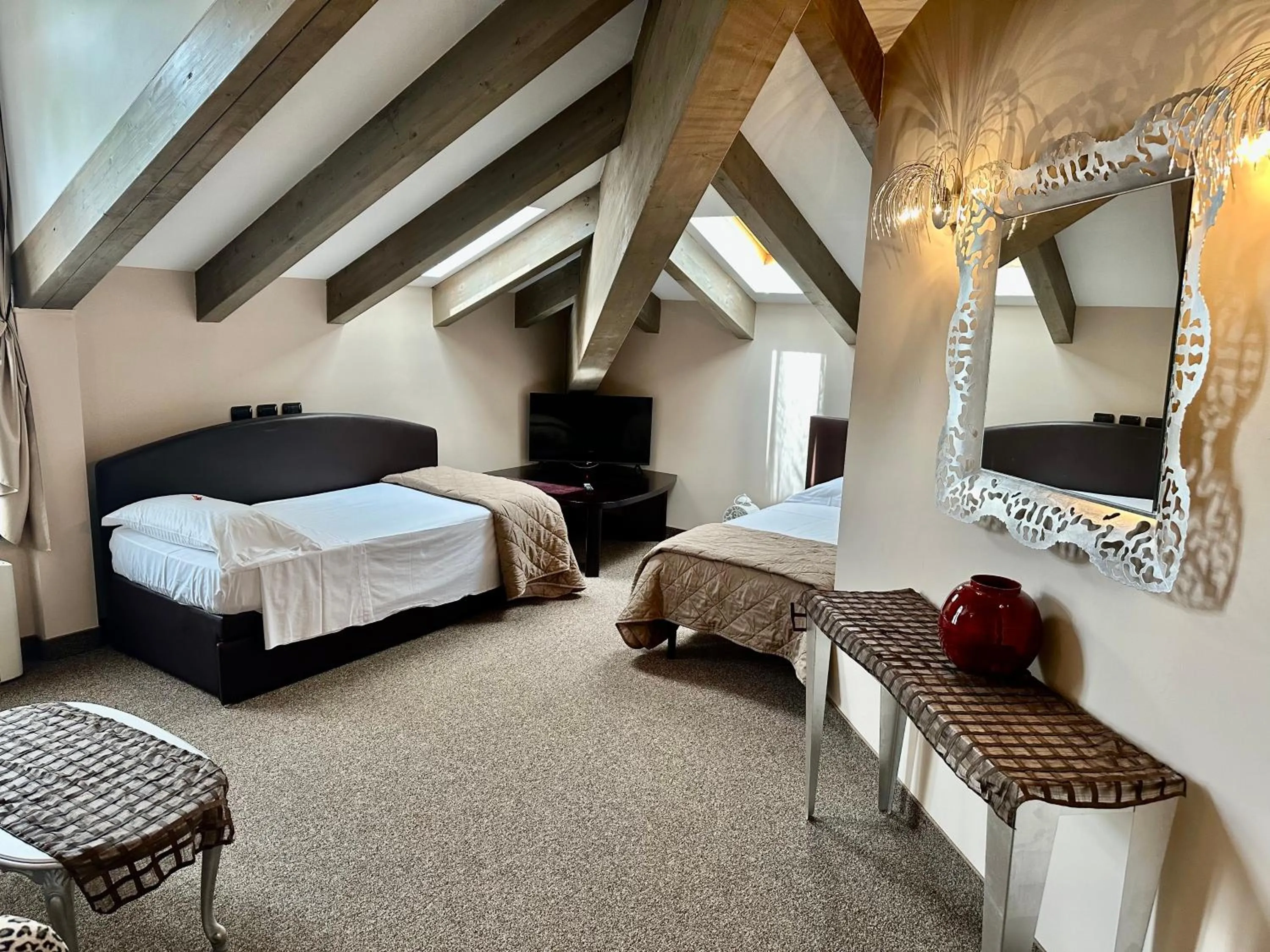 Bed in Hotel Malpensa INN Aereoporto