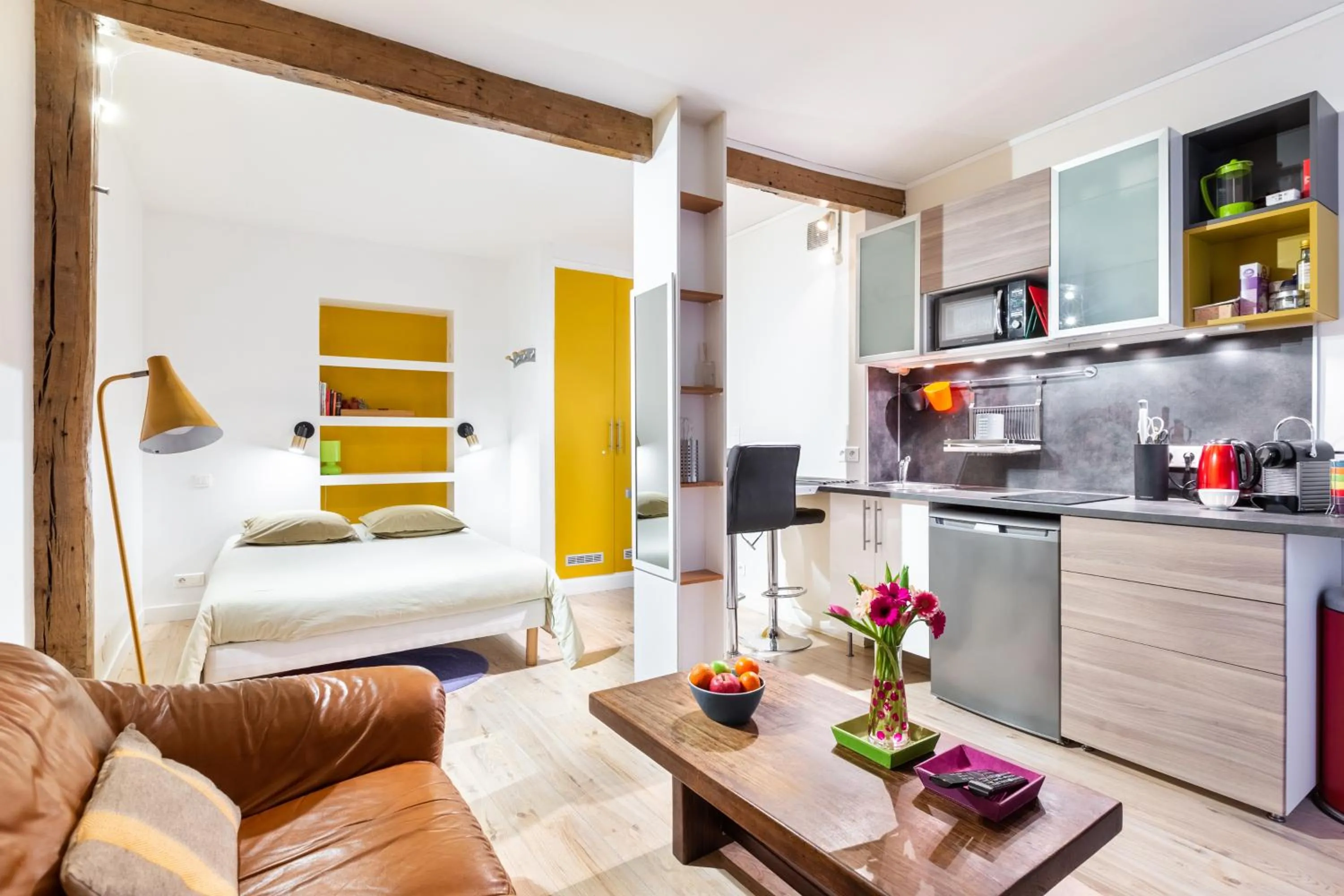 Studio Montonnerre avec terrasse proche Necker et Montparnasse