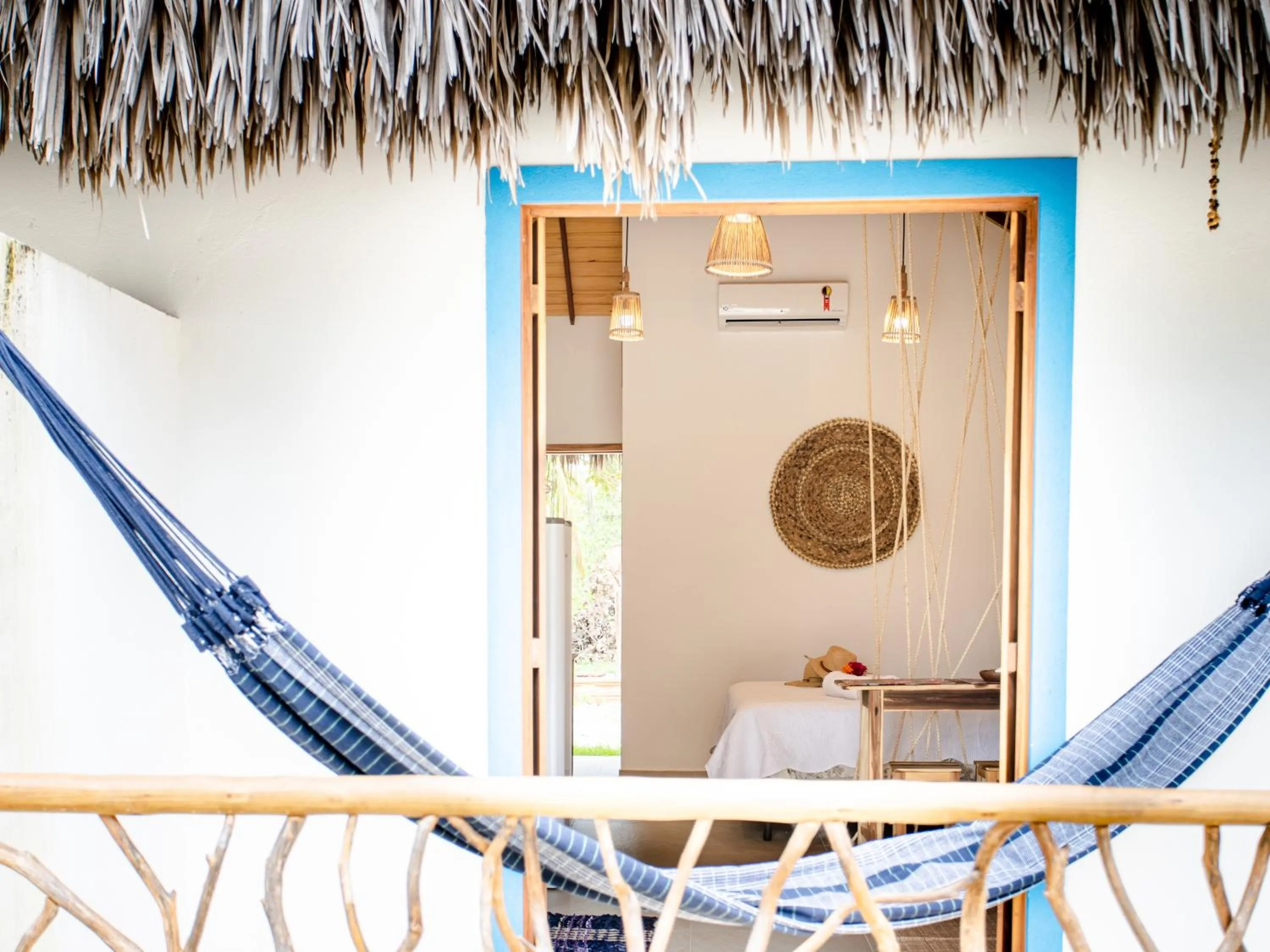 Patio in Chalés Caminho dos Ventos em Barrinha de Baixo, CE, 9km do Preá