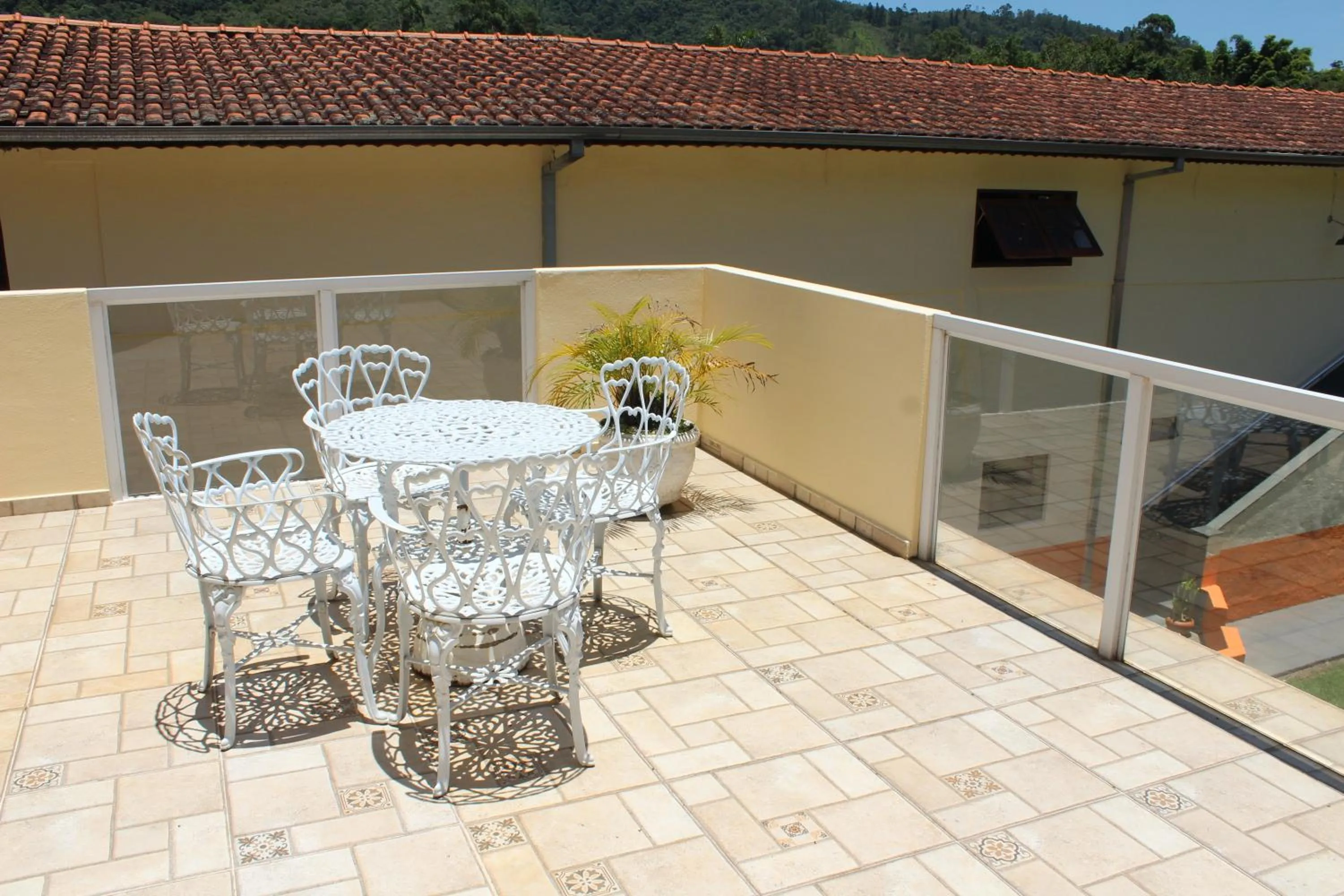 Balcony/Terrace in Pousada Vale da Montanha
