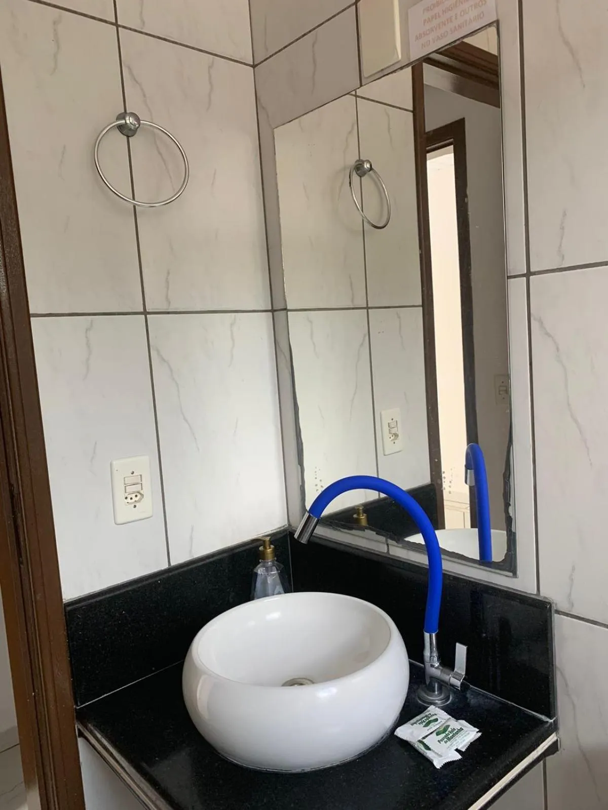 Bathroom in Pousada Vale da Montanha