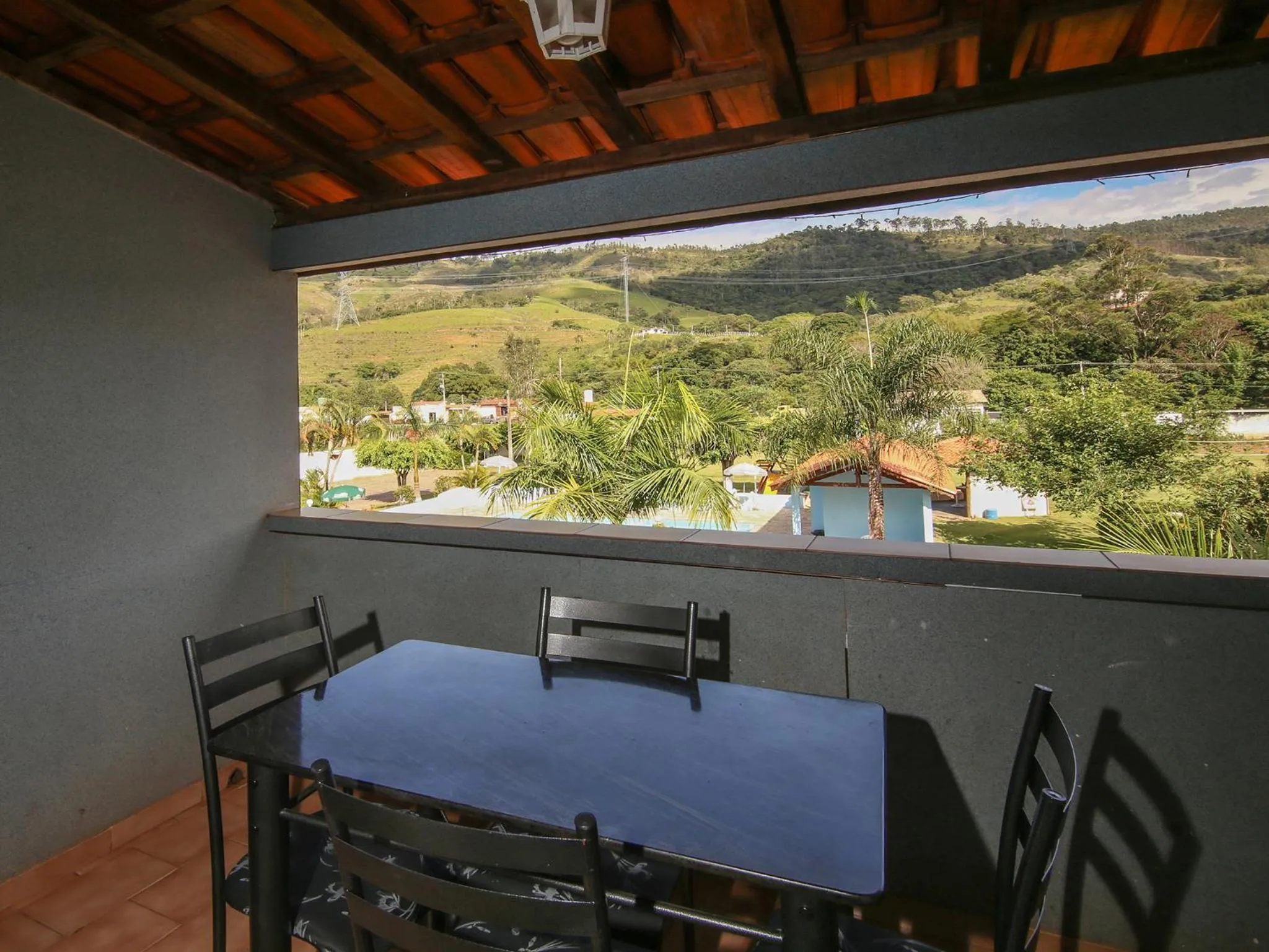 Balcony/Terrace in Pousada Vale da Montanha