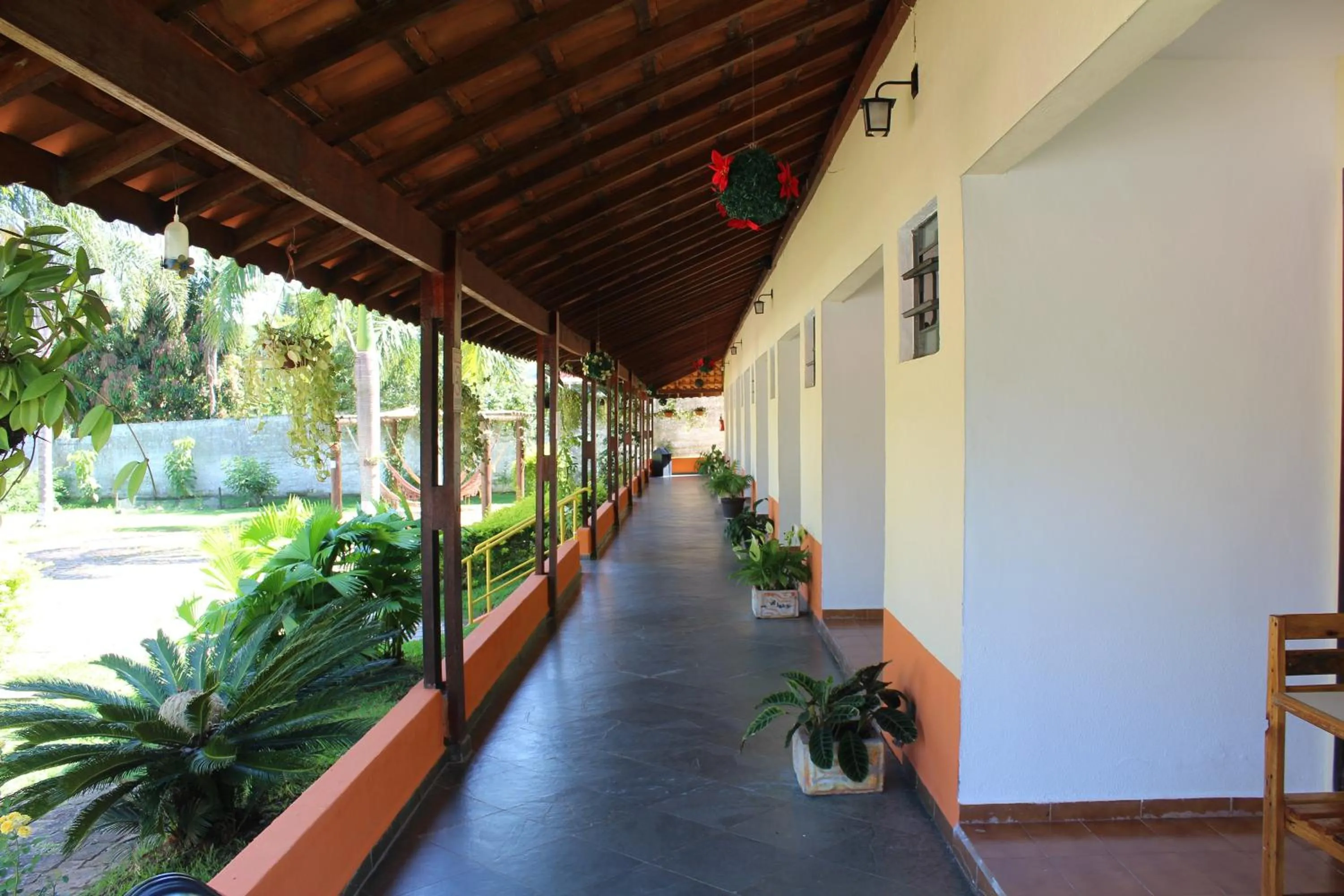 Patio in Pousada Vale da Montanha