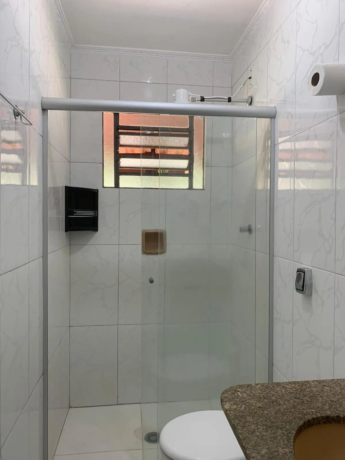 Bathroom in Pousada Vale da Montanha