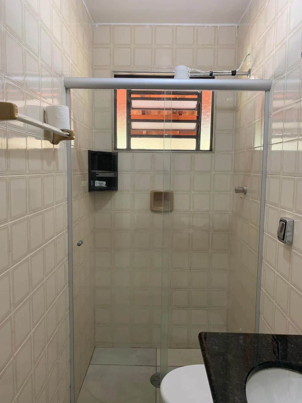 Bathroom in Pousada Vale da Montanha