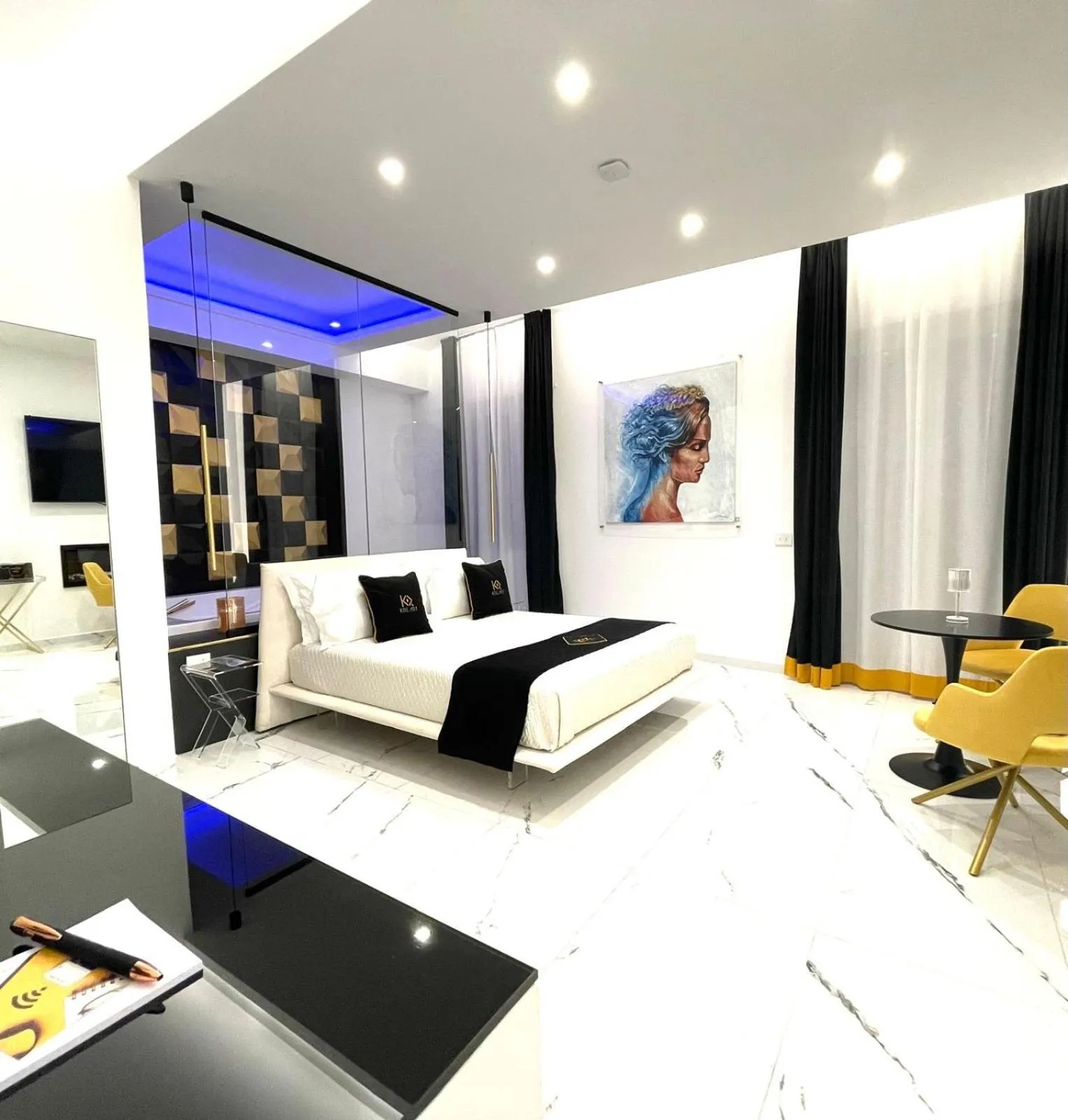 Bedroom in Kreart Suite & Rooms B&B