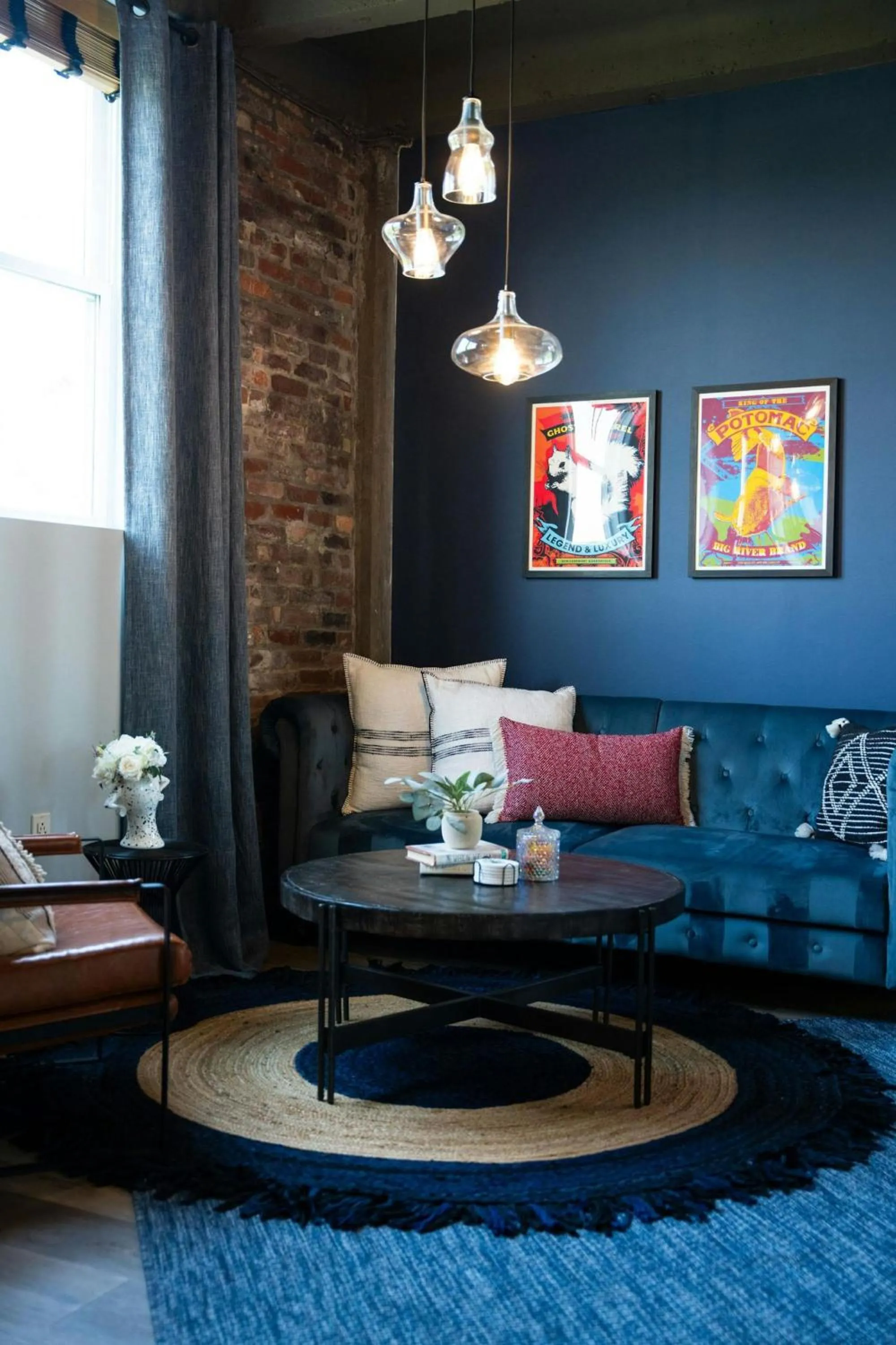 Seating area in Hotel Nell - Union Market