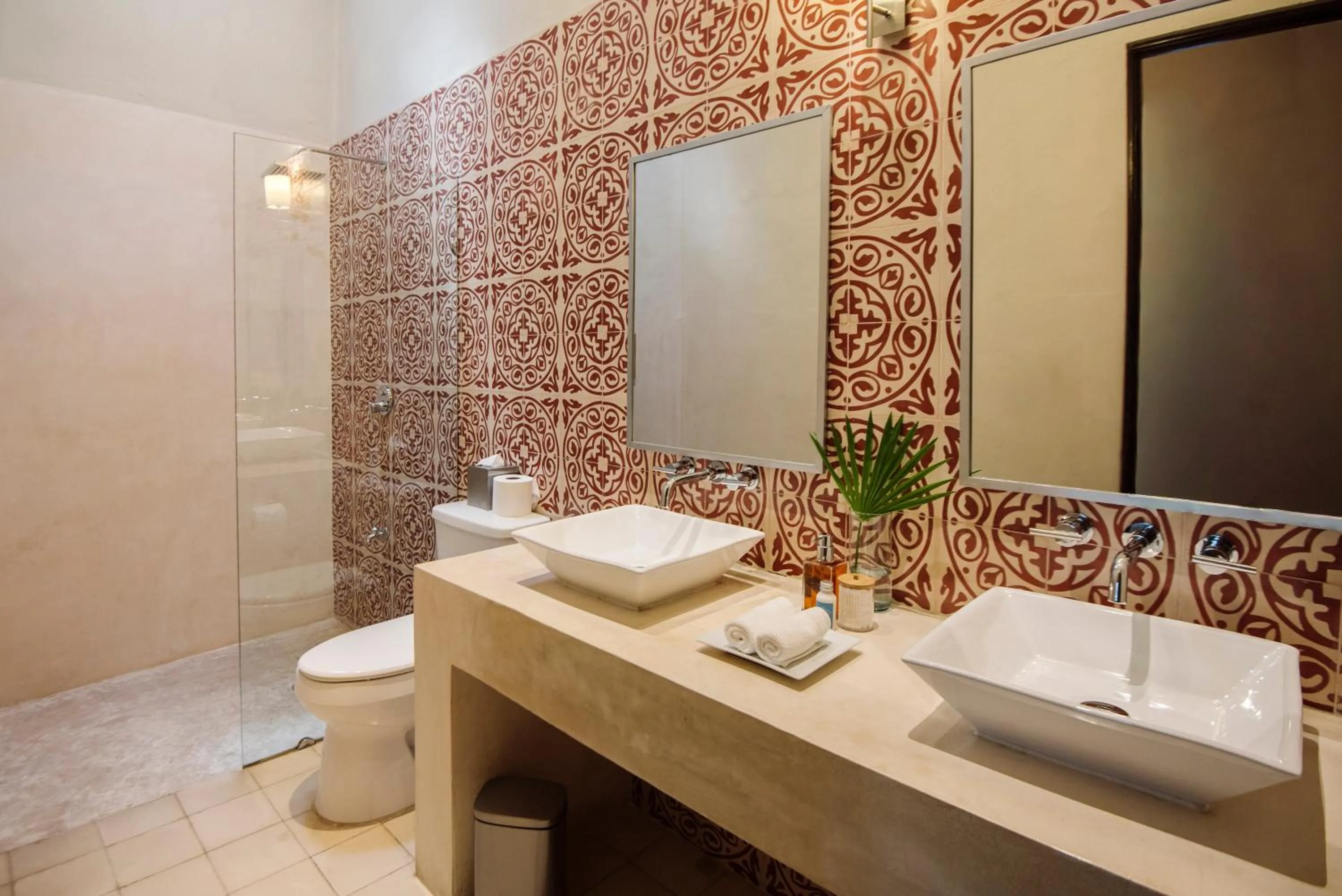 Bathroom in The Diplomat Boutique Hotel