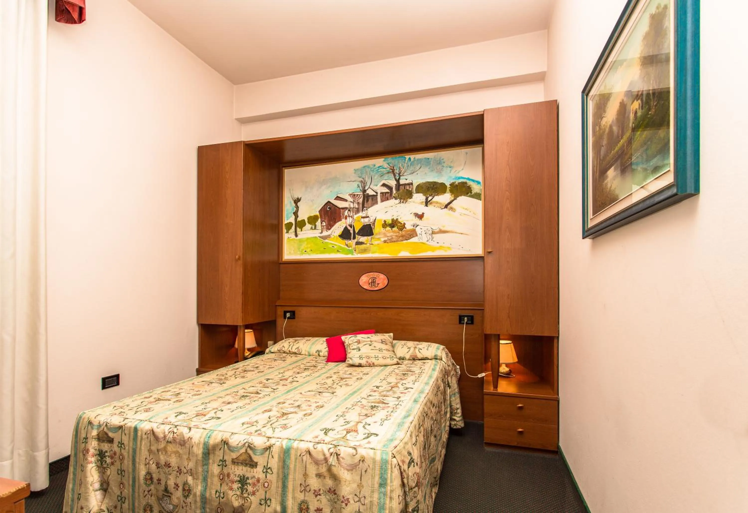 Bedroom, Bed in Hotel Tegorzo